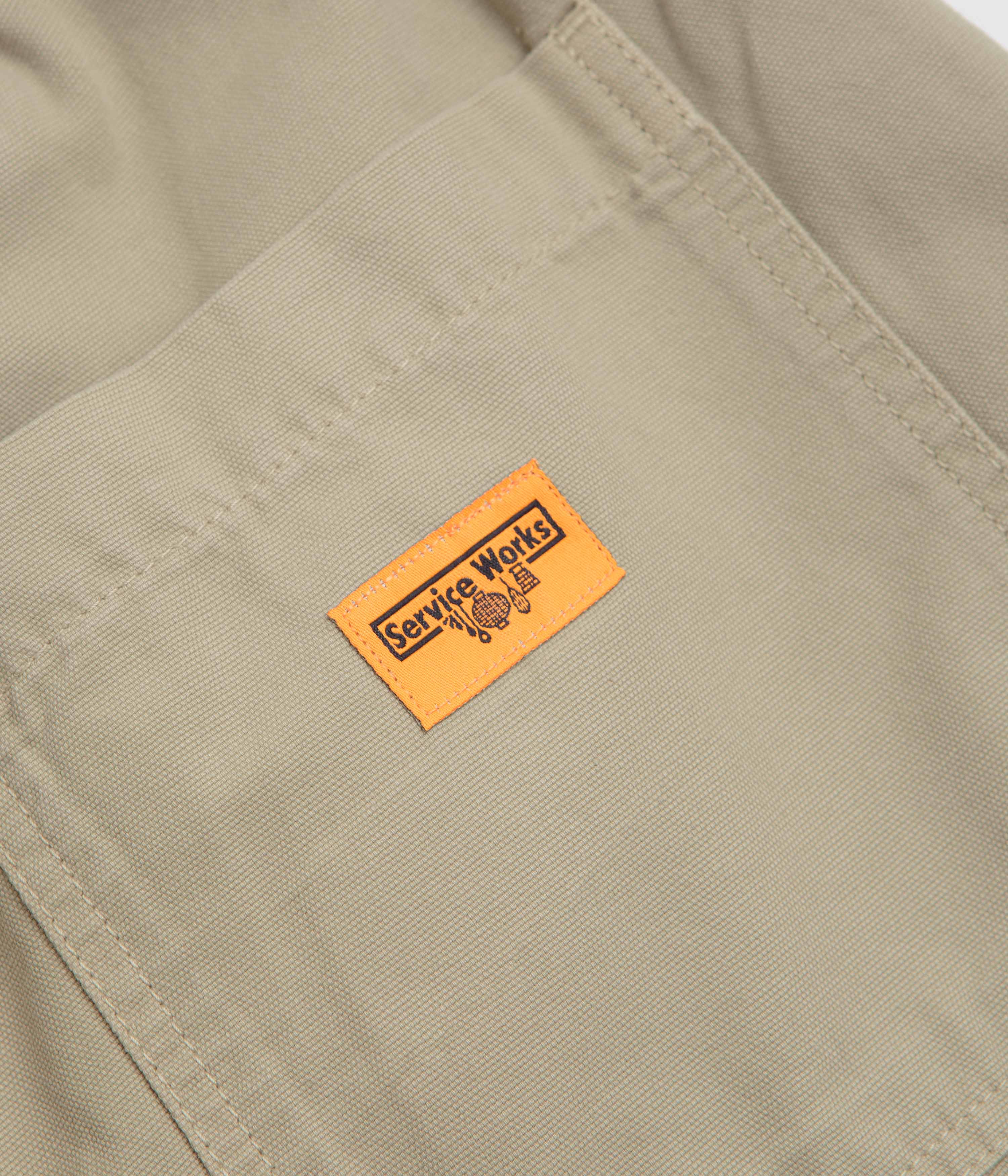 Service Works Classic Chef Shorts - Khaki - Image 7
