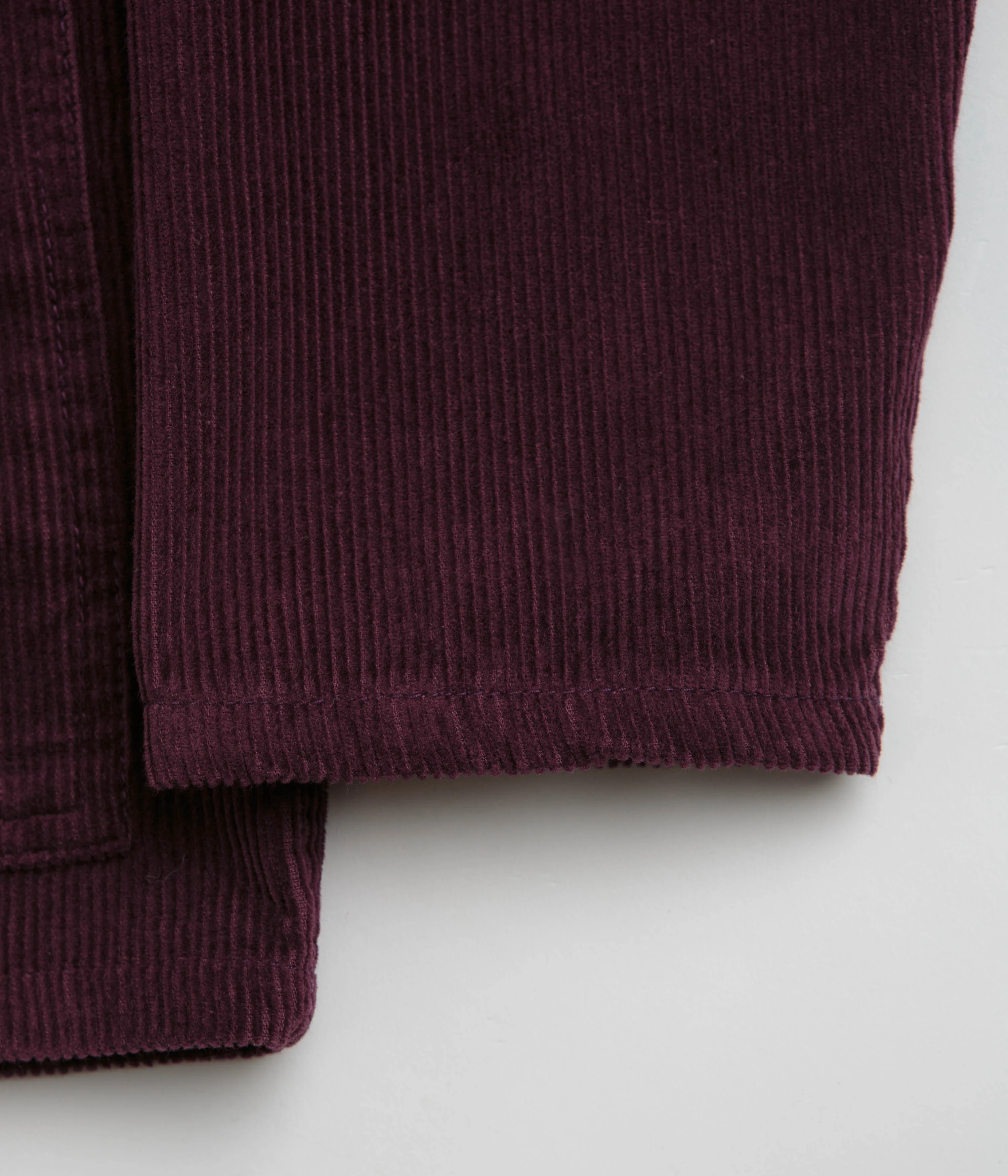 Service Works Corduroy Coverall Jacket - Plum - Image 5