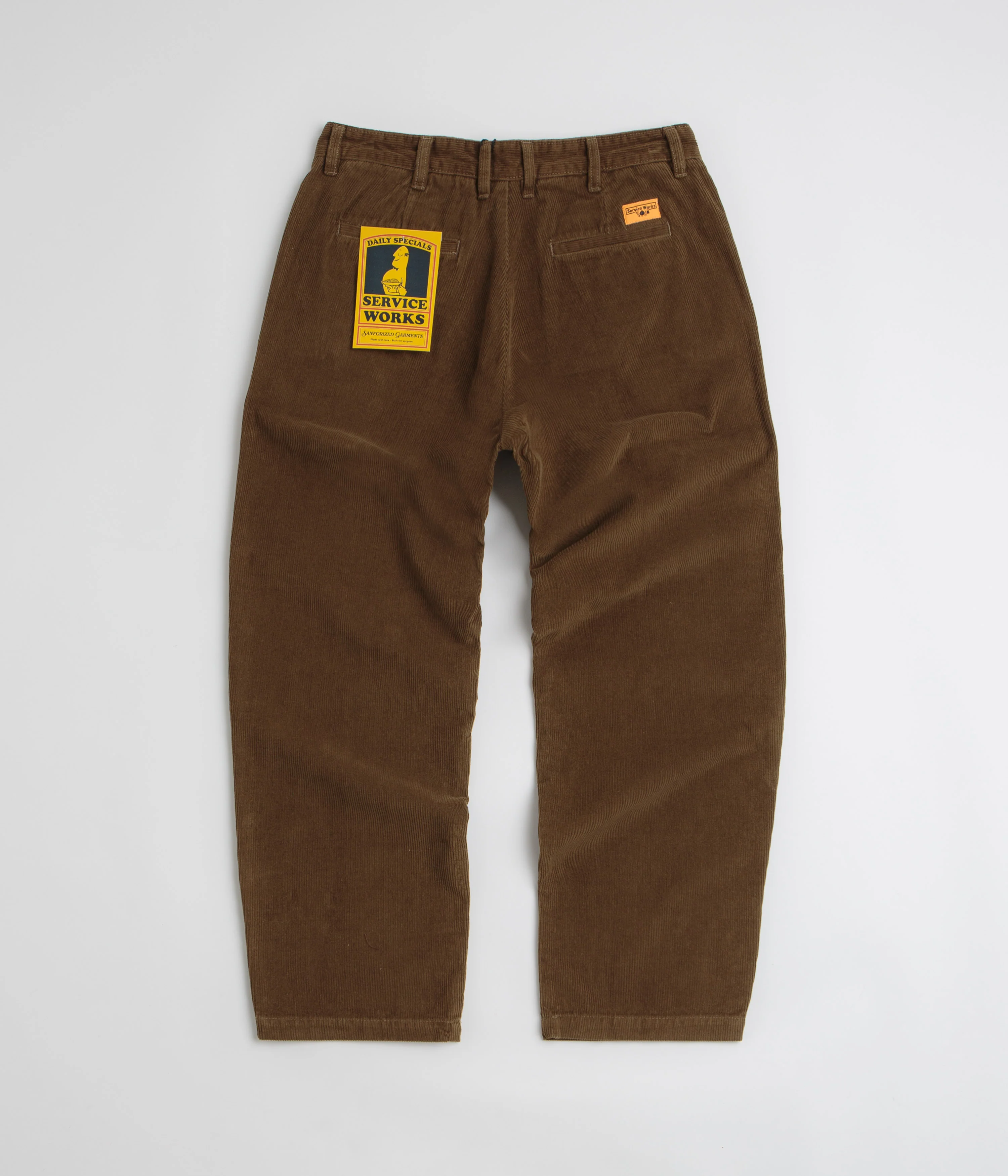 Service Works Corduroy Part Timer Pants - Bark - Image 3