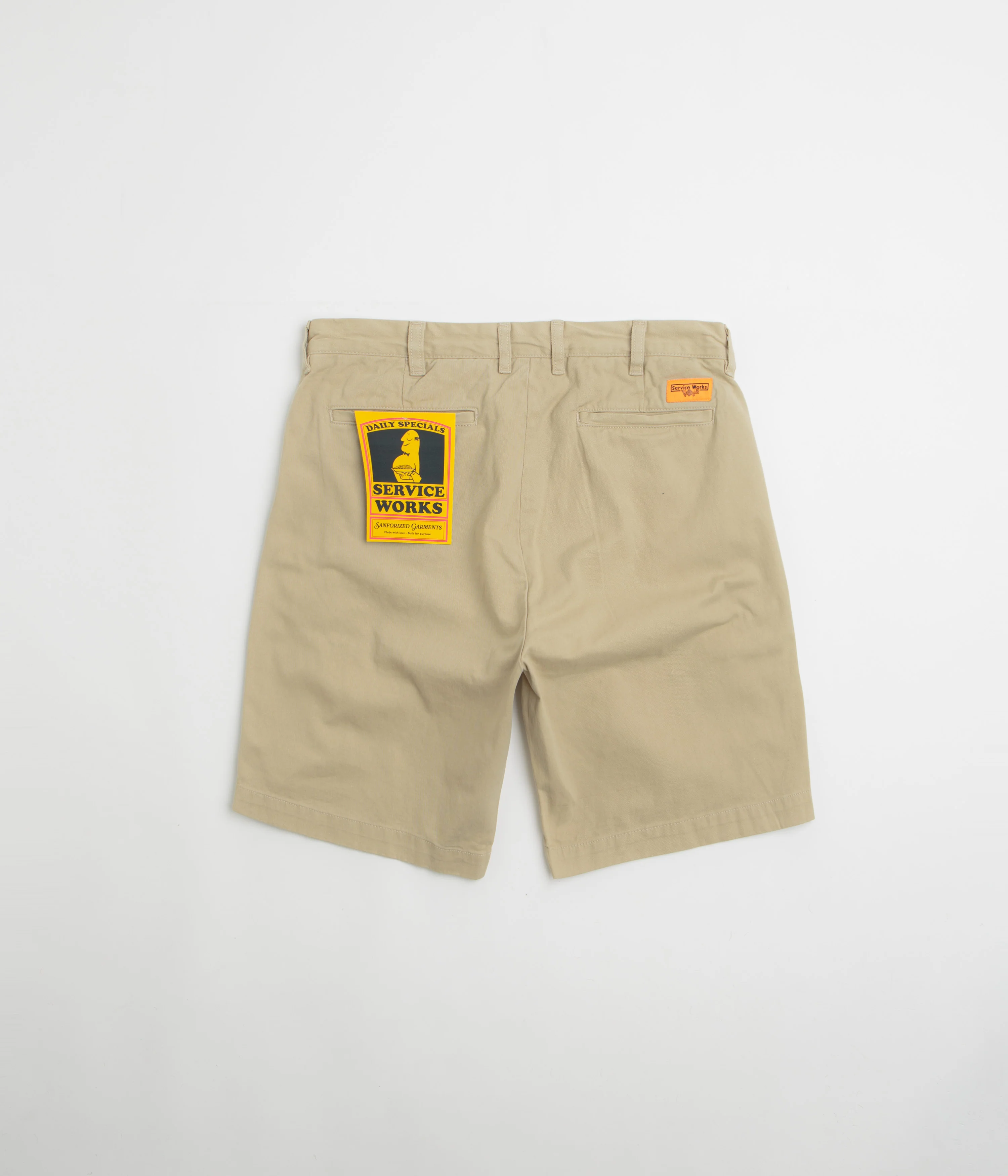 Service Works Drill Part Timer Shorts - Khaki - Image 3