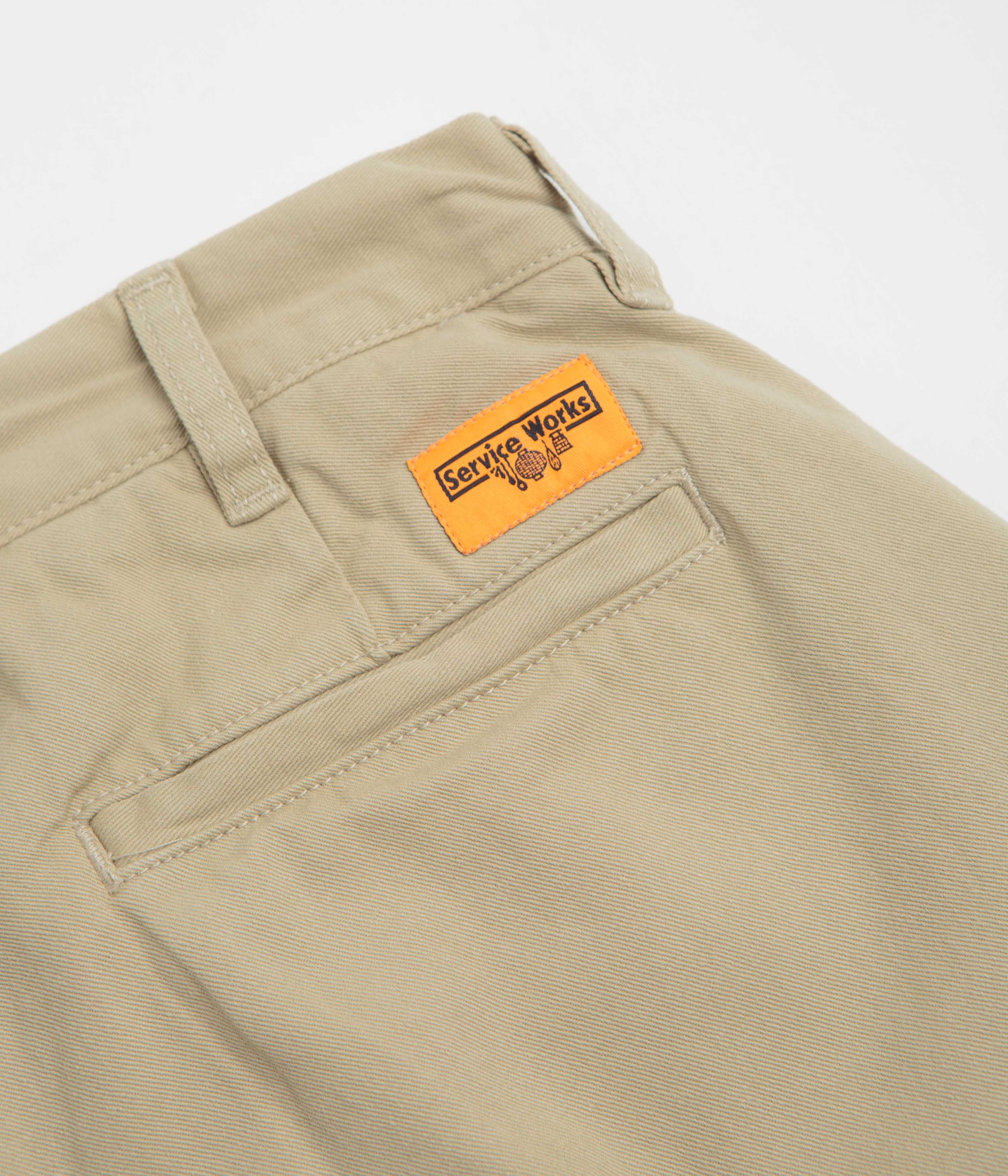 Service Works Drill Part Timer Shorts - Khaki - Image 8