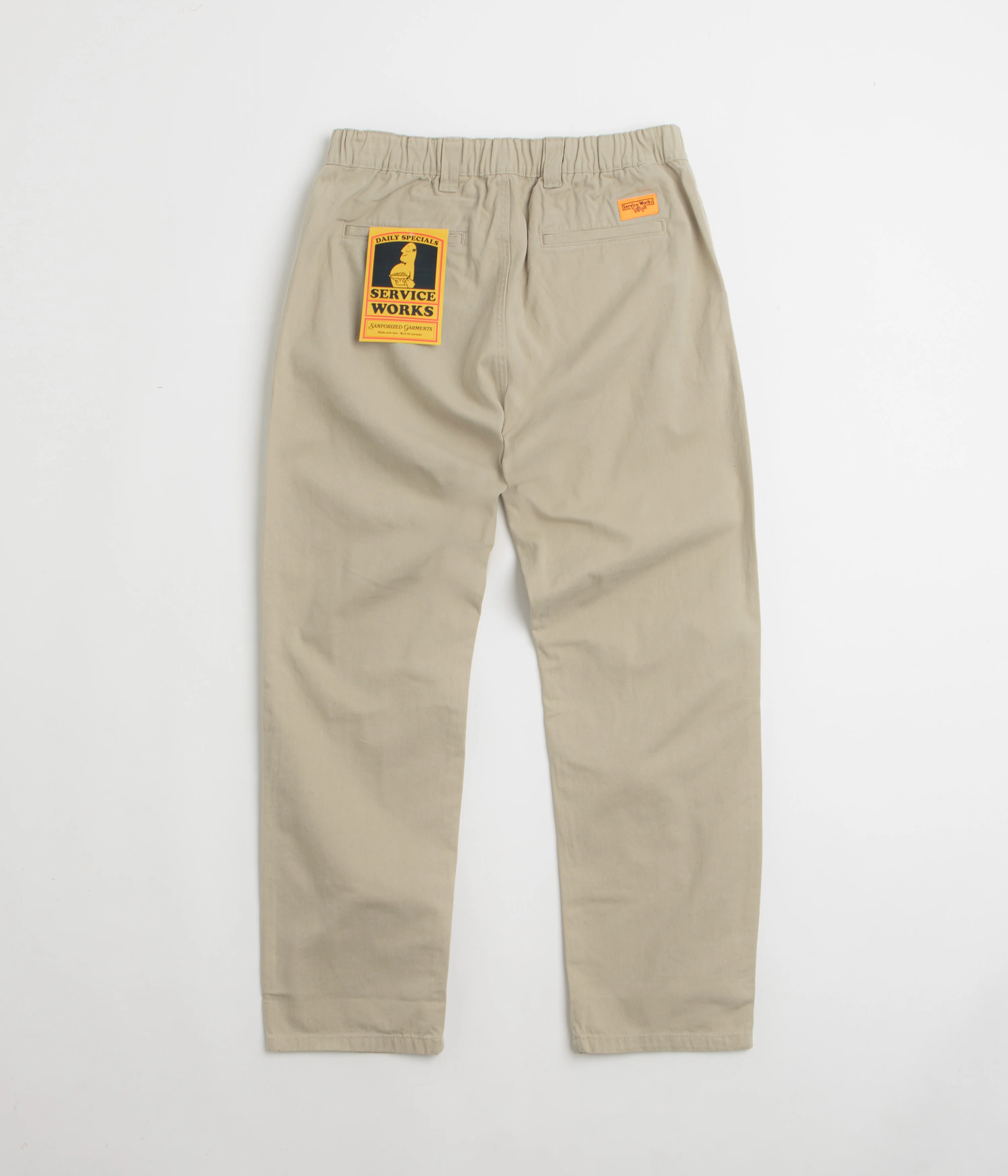Service Works Drill Waiter Pants - Khaki - Image 3