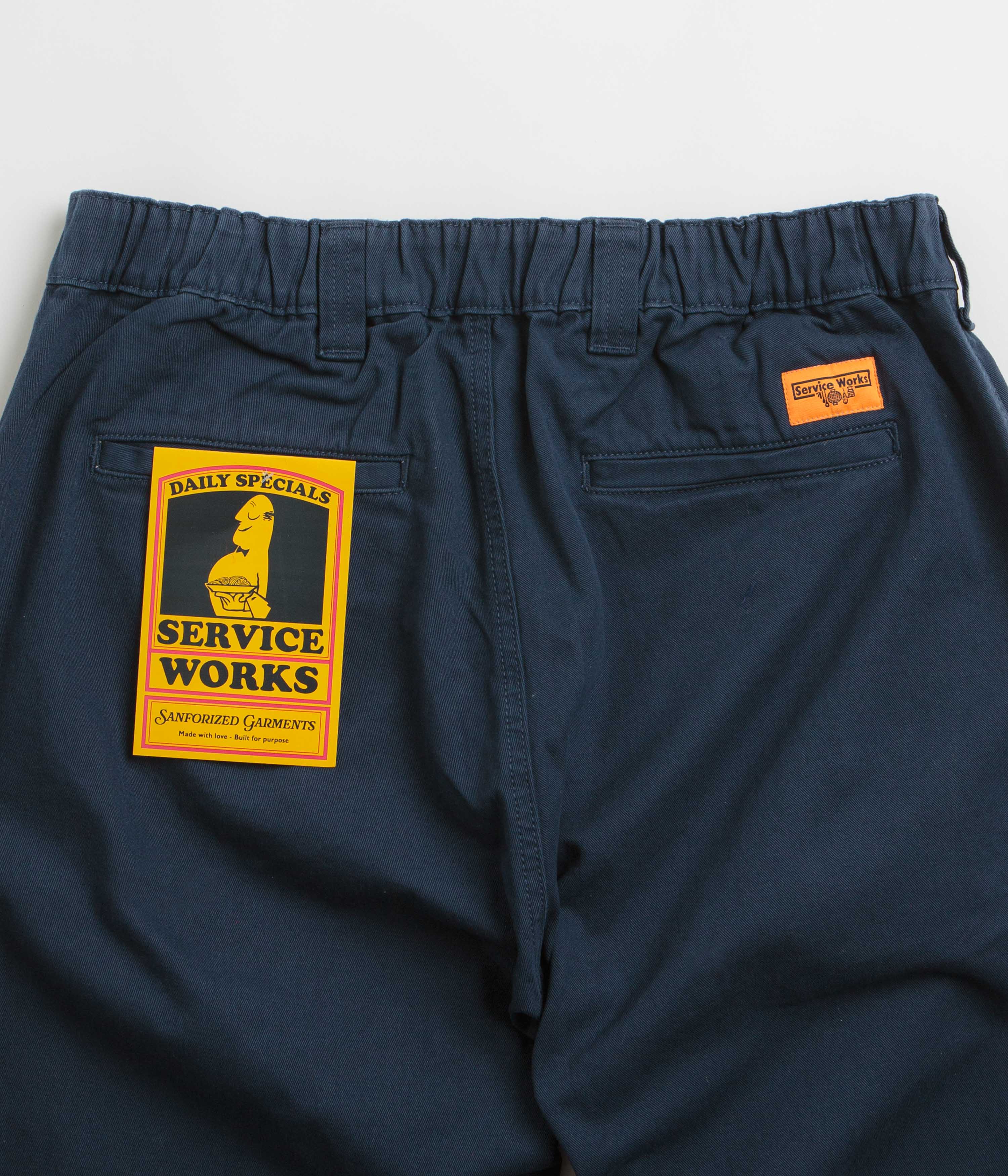Service Works Drill Waiter Pants - Navy - Image 6