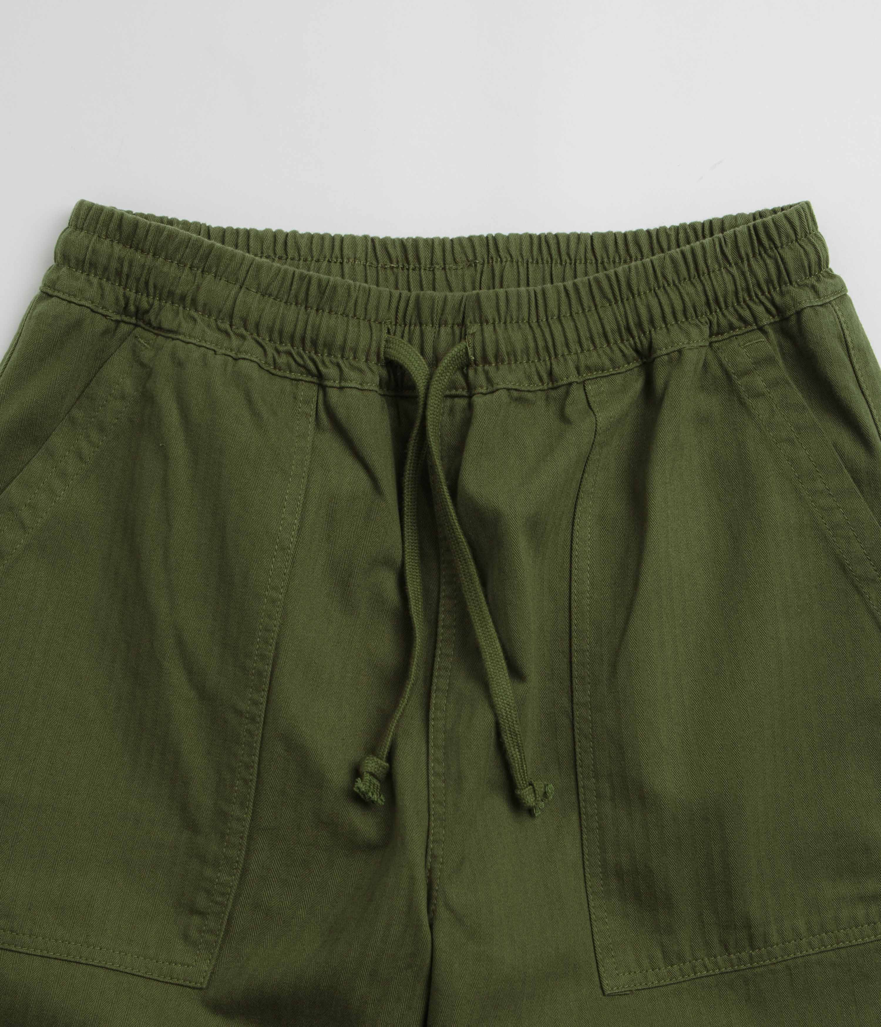 Service Works Herringbone Chef Pants - Pesto - Image 4