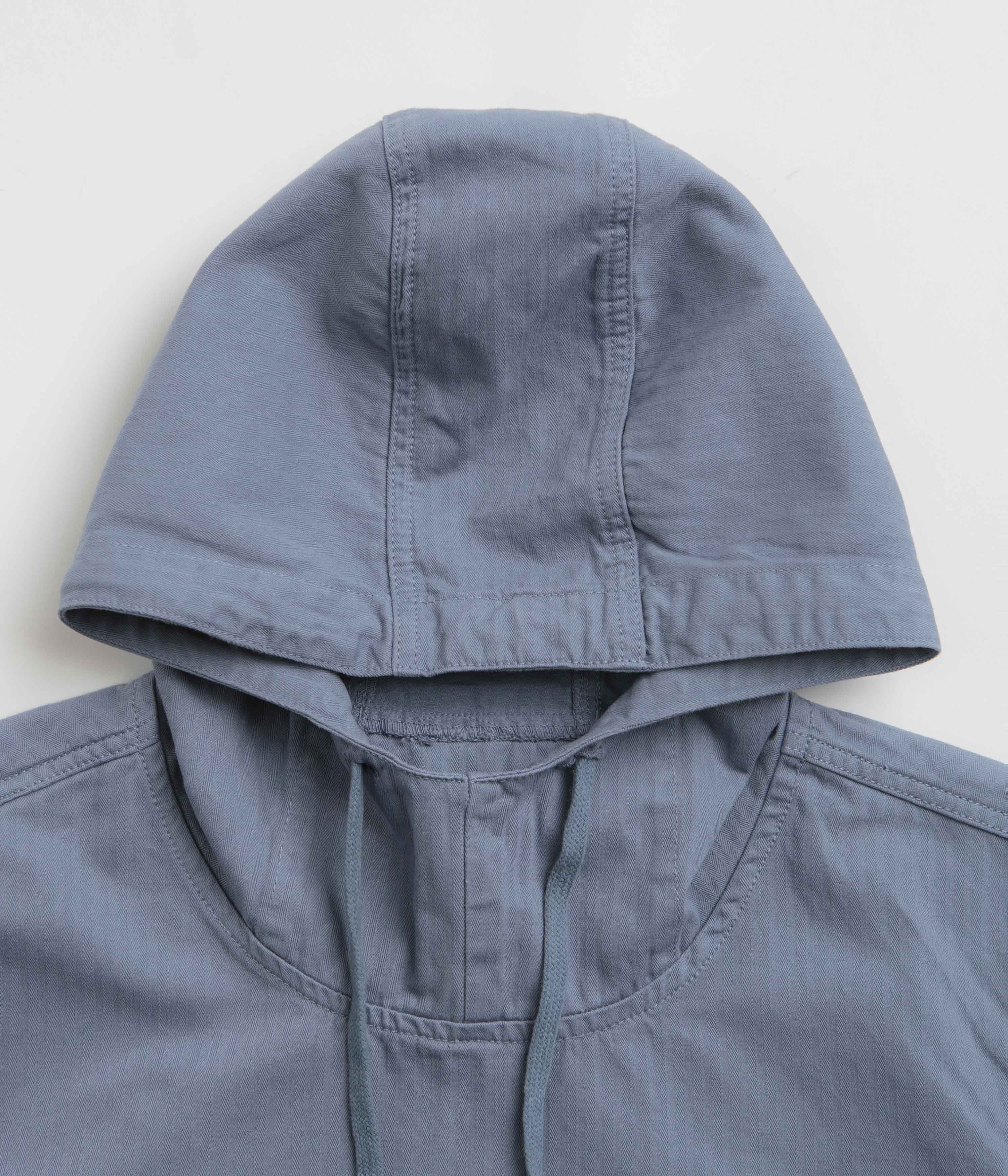 Service Works Herringbone Market Smock Jacket - Harbour - Image 4