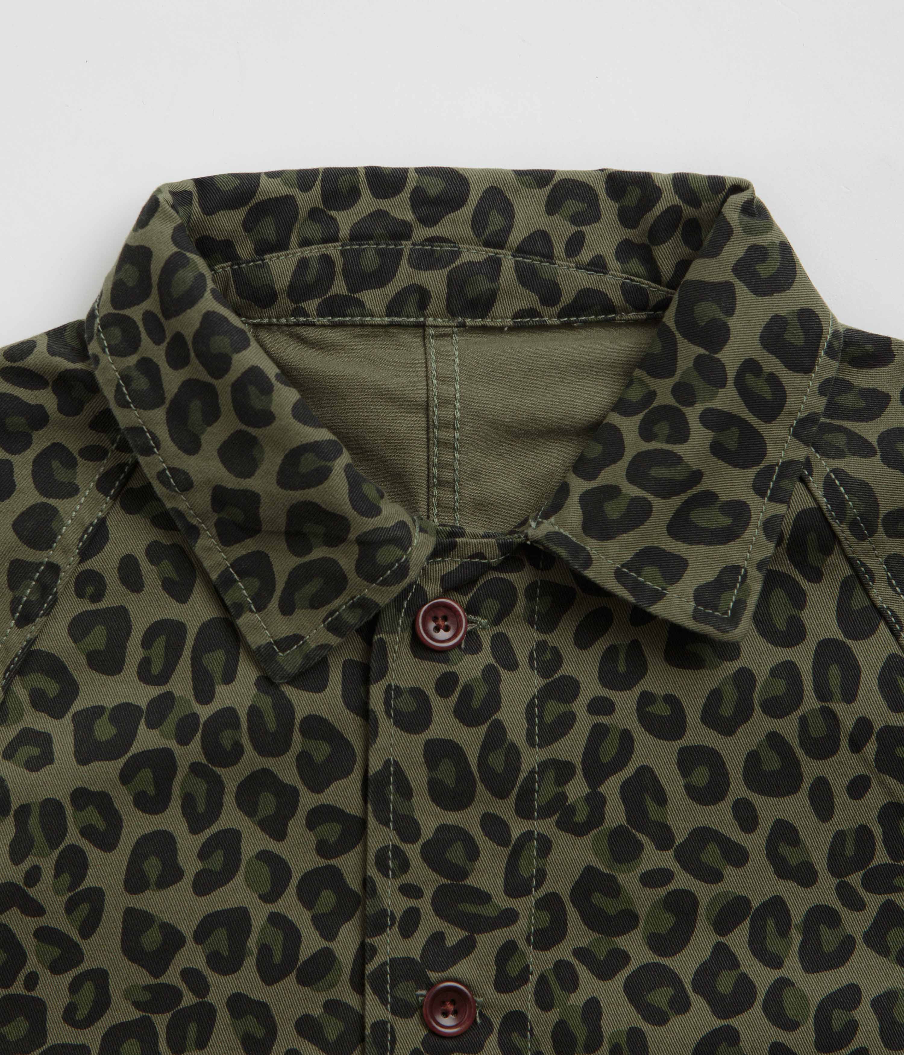Service Works Leopard FOH Jacket - Green - Image 5