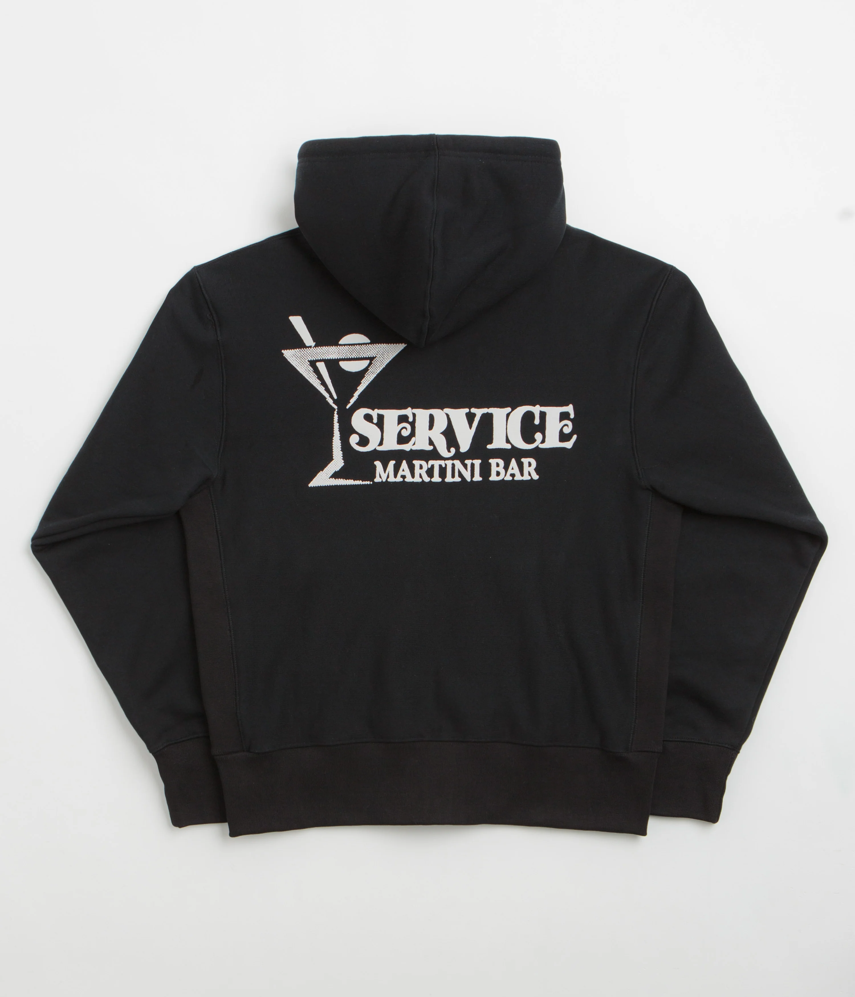 Service Works Martini Zipper Hoodie - Black - Image 2