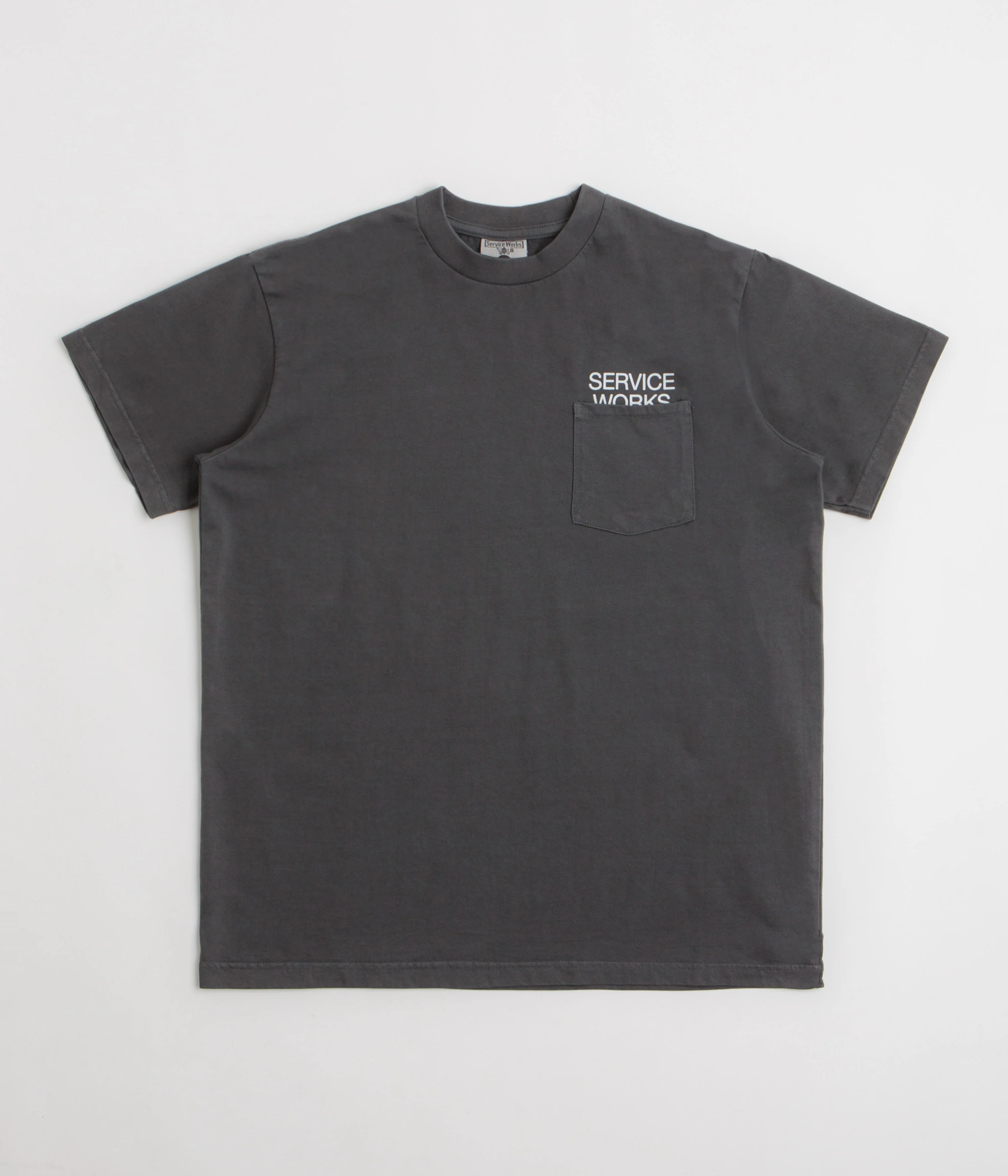Service Works Nourish Pocket T-Shirt - Charcoal