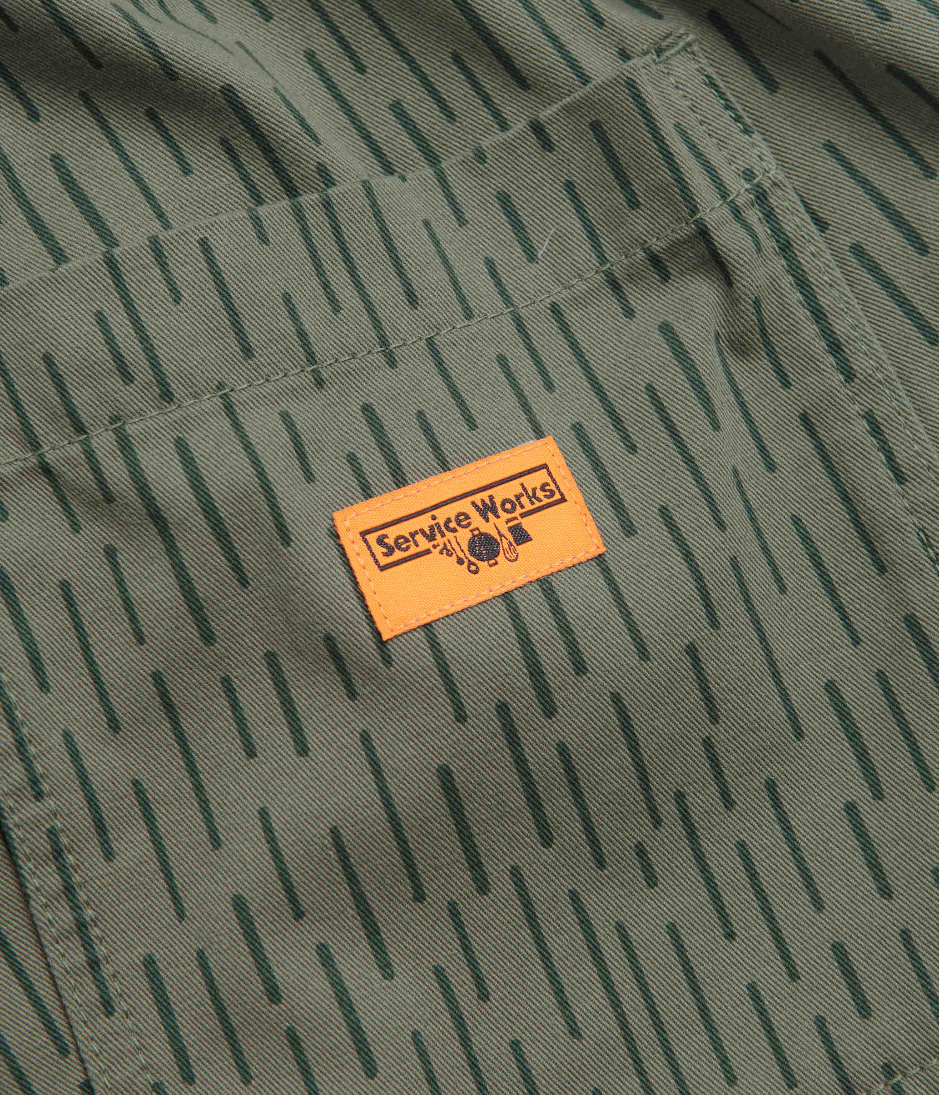 Service Works Raindrop Chef Pants - Green - Image 5