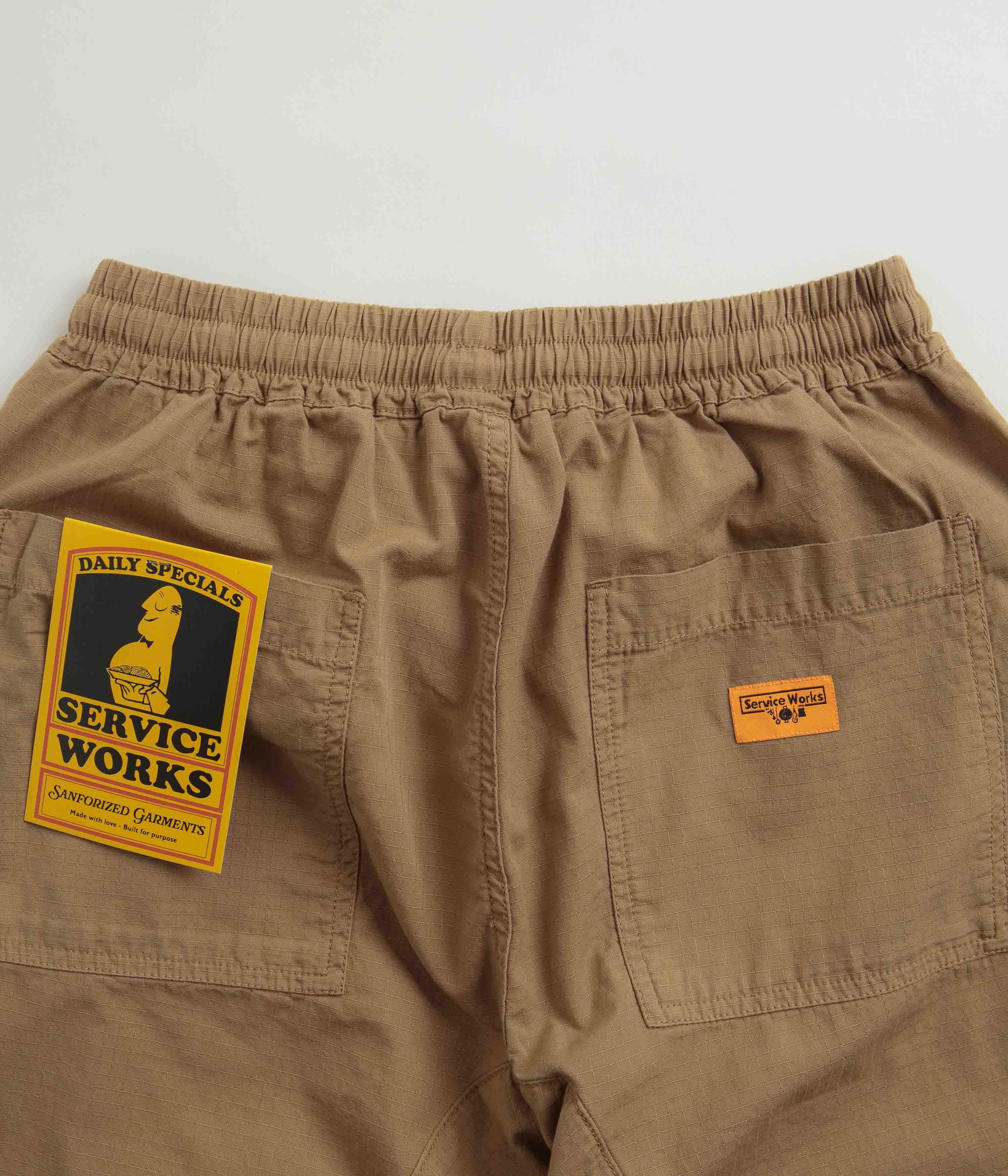 Service Works Ripstop Chef Pants - Mink - Image 5