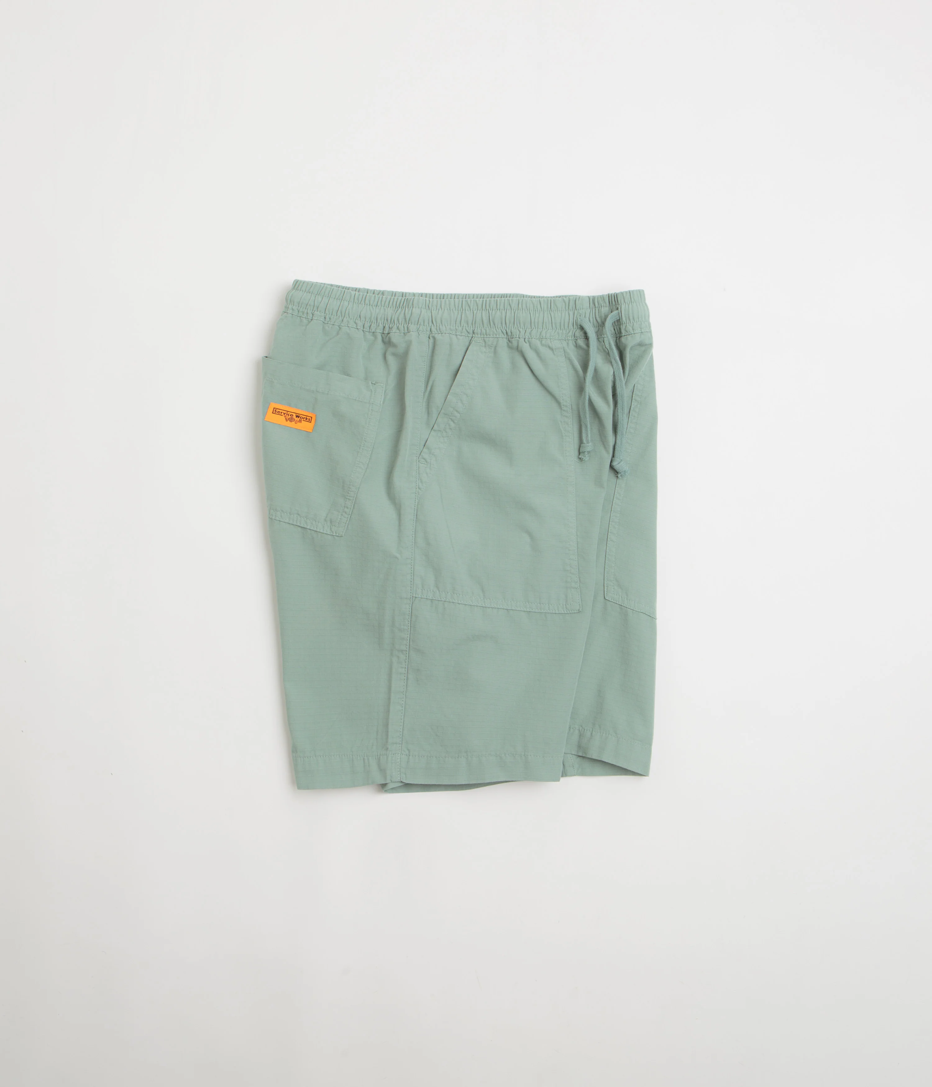Service Works Ripstop Chef Shorts - Sage - Image 2