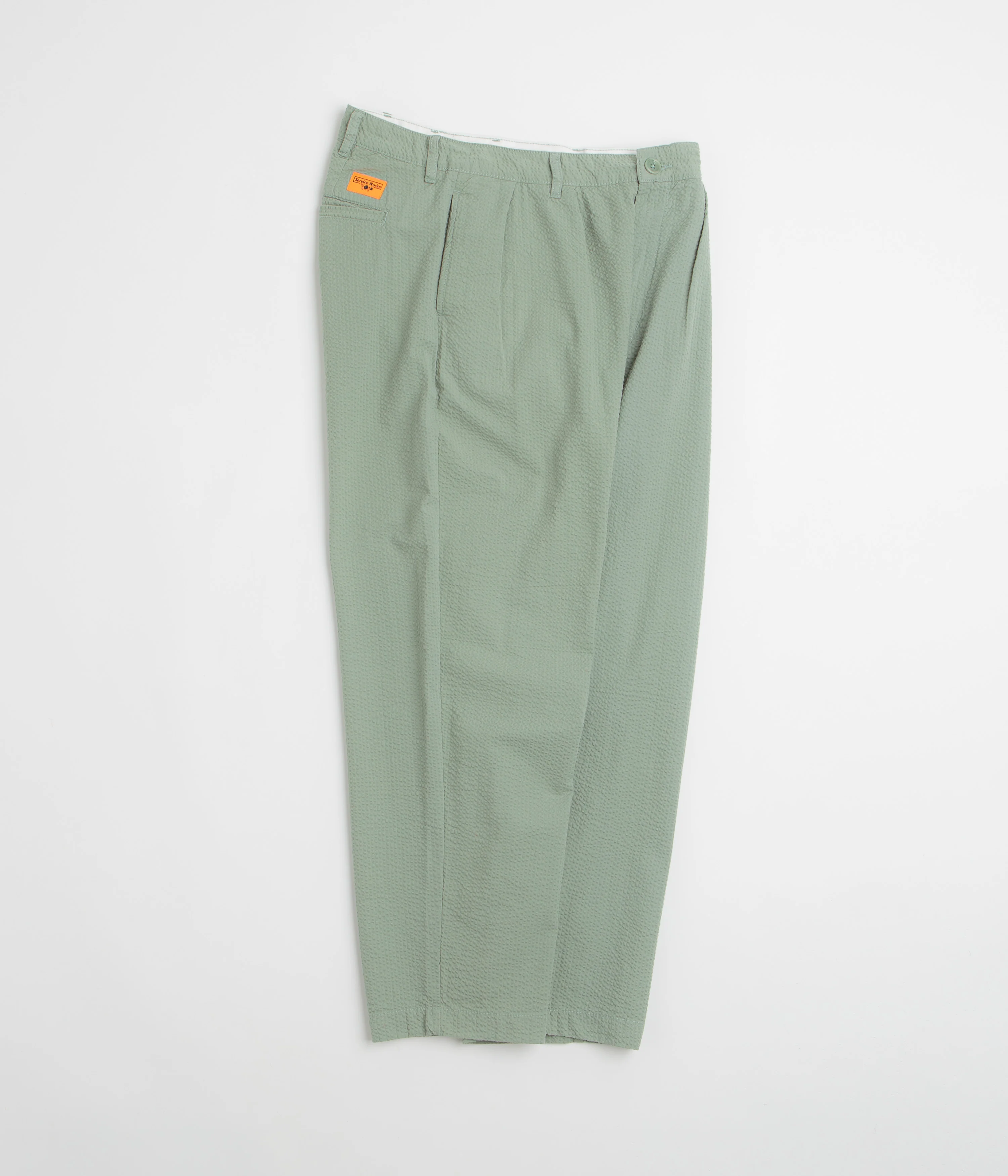 Service Works Seersucker Part Timer Pants - Sage - Image 2