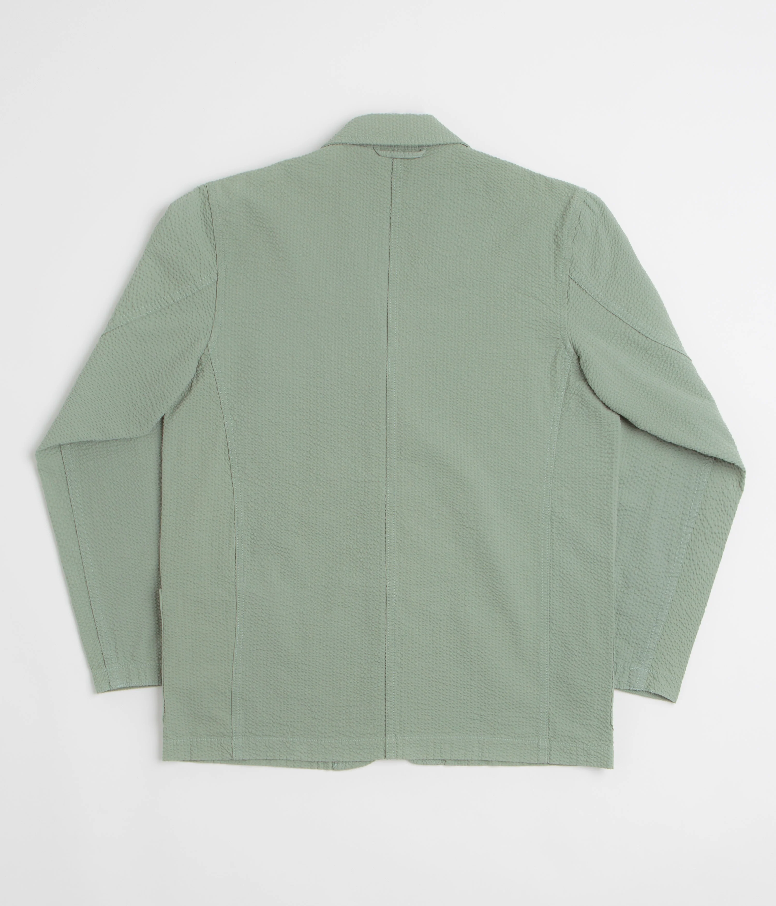 Service Works Seersucker Server Suit Jacket - Sage - Image 3