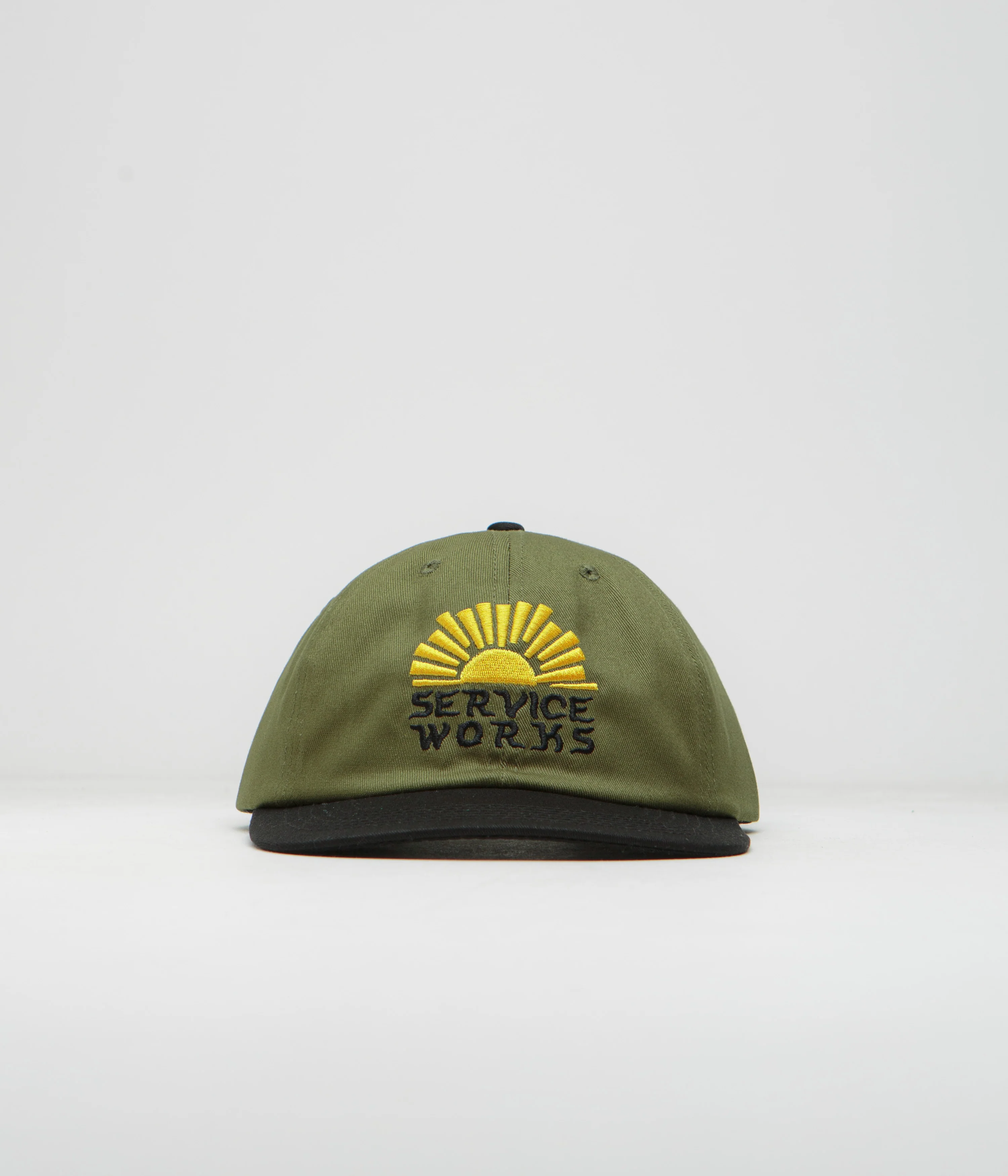 Service Works Sunnyside Up Cap - Olive / Black - Image 2