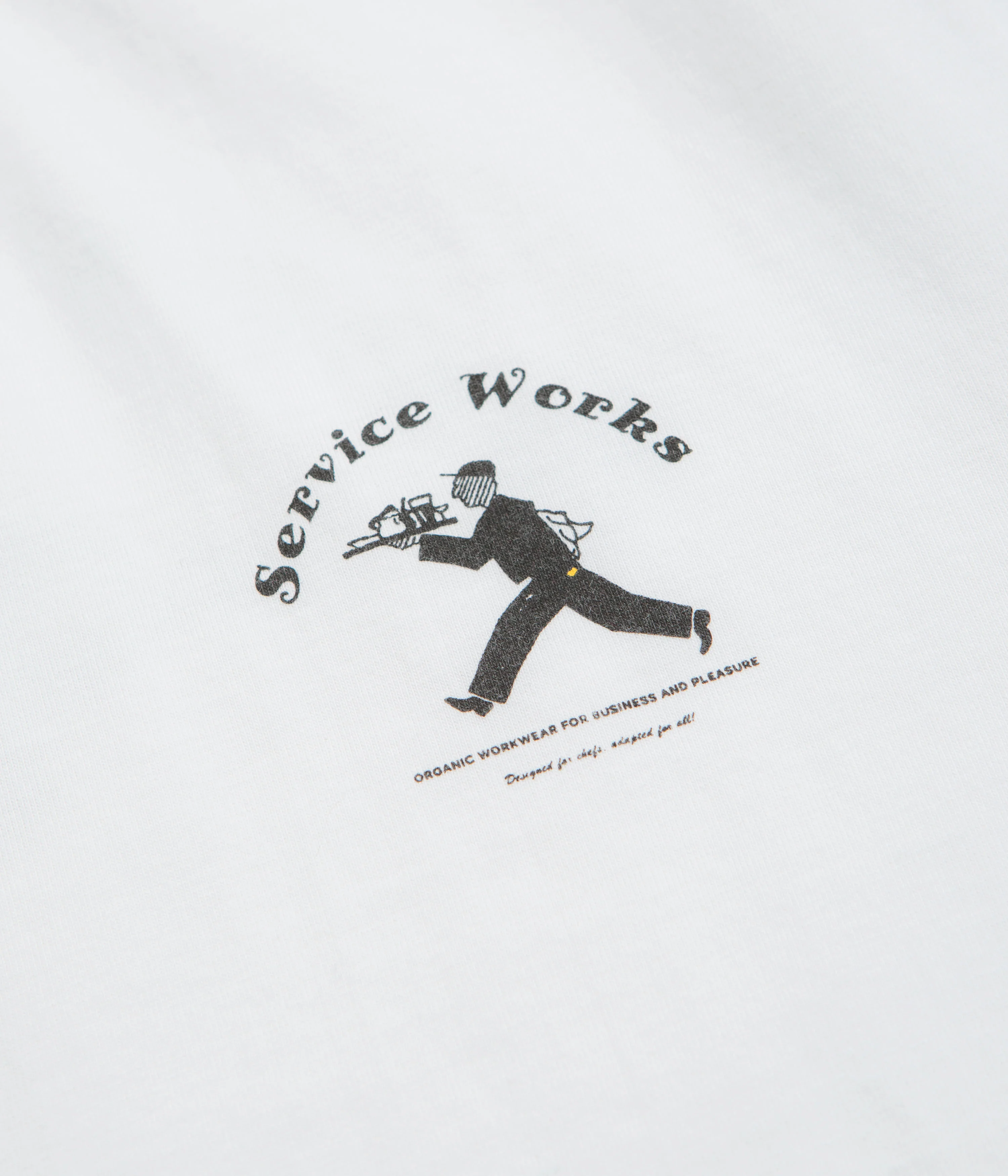 Service Works Waiter T-Shirt - White - Image 4