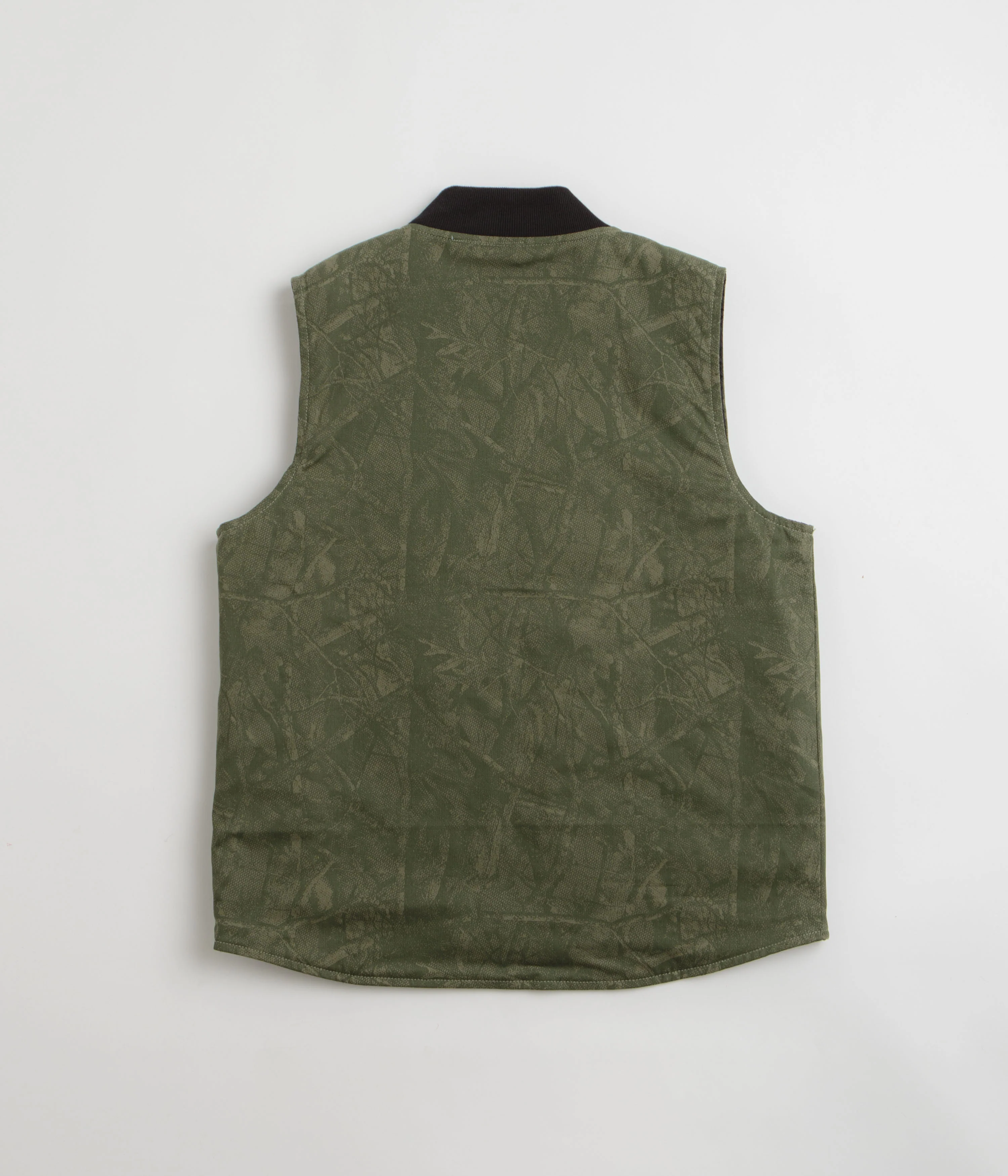 Service Works Xerox Camo Padded Work Vest - Olive - Image 3