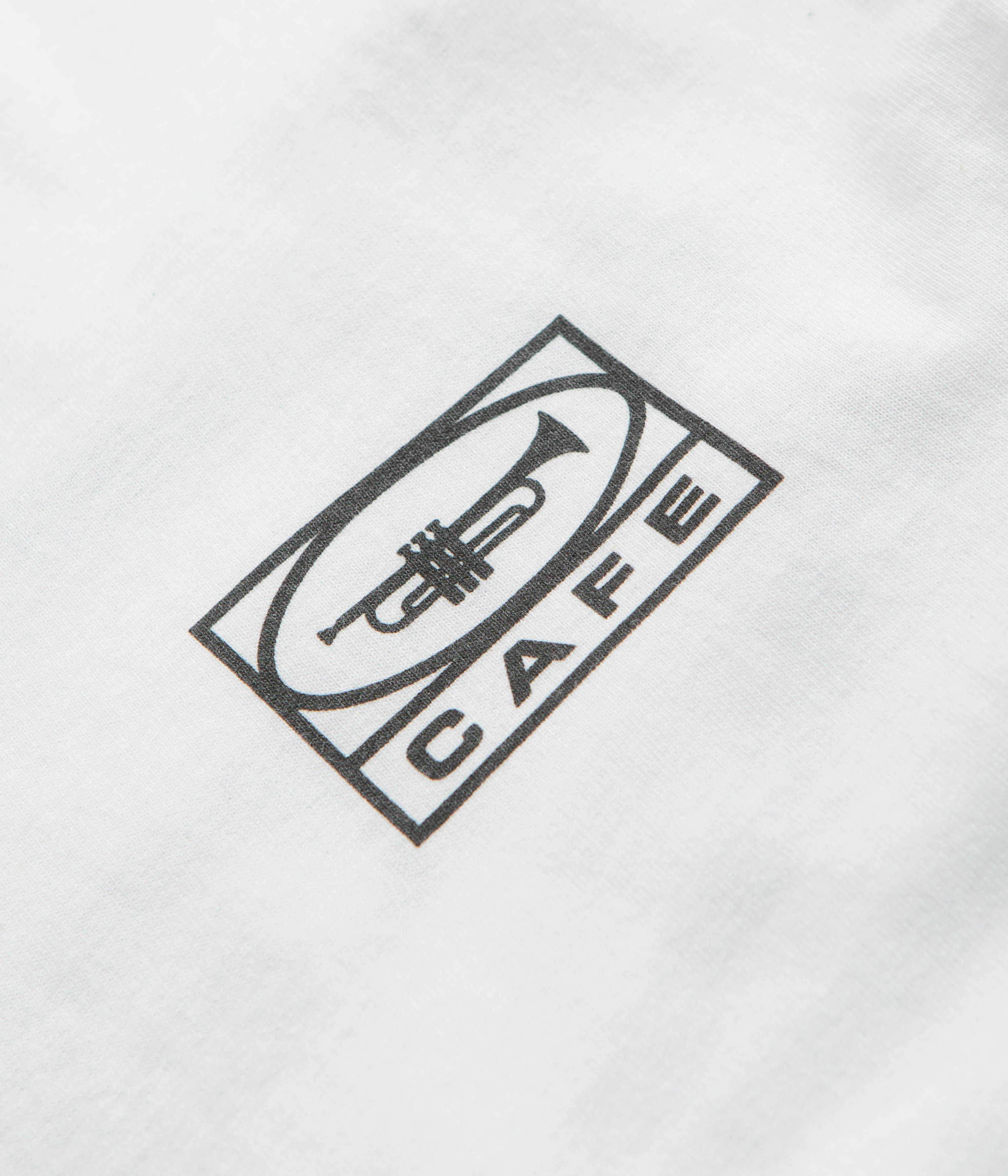 Skateboard Cafe 45 T-Shirt - White / Black - Image 4