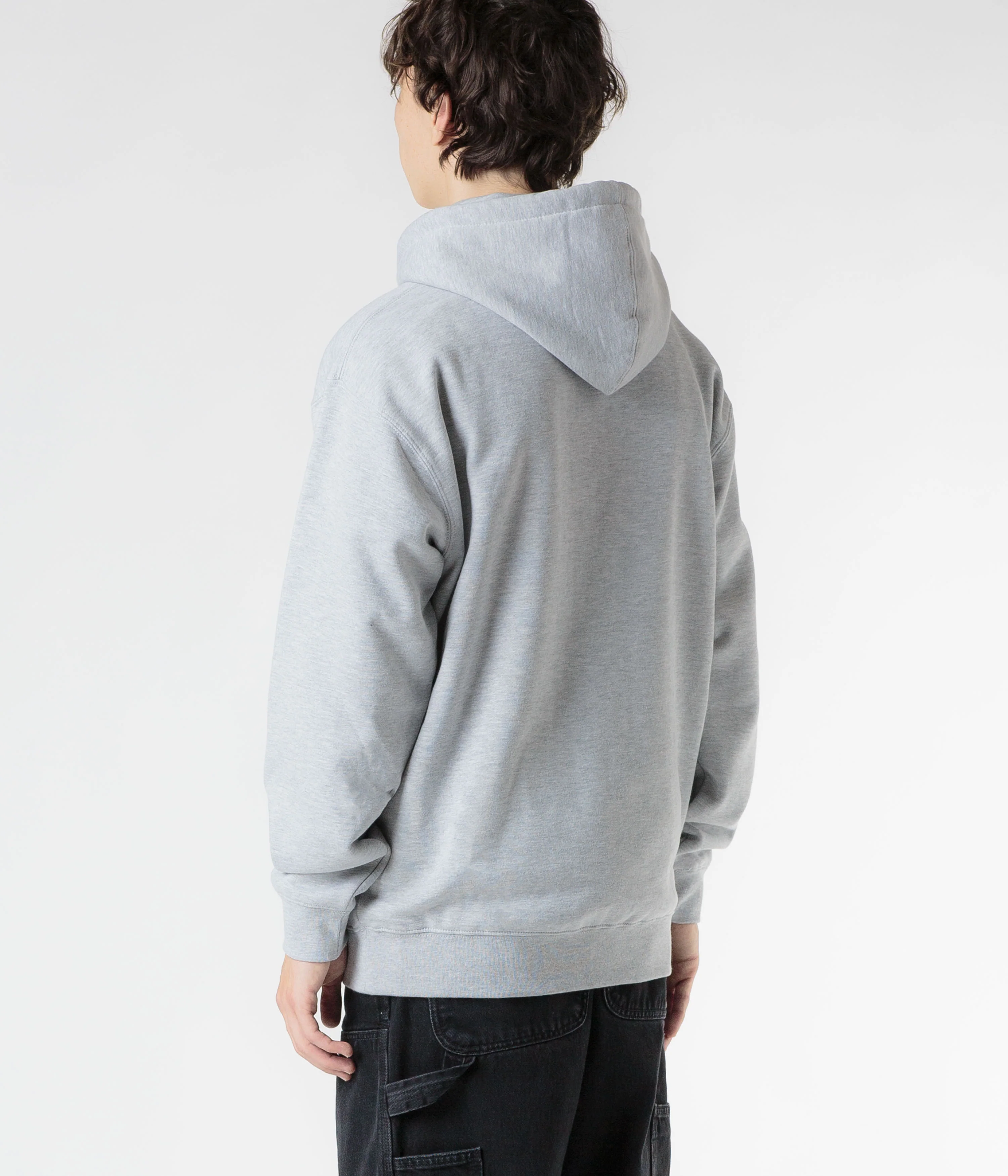 Skateboard Cafe Pals Hoodie - Heather Grey - Image 7