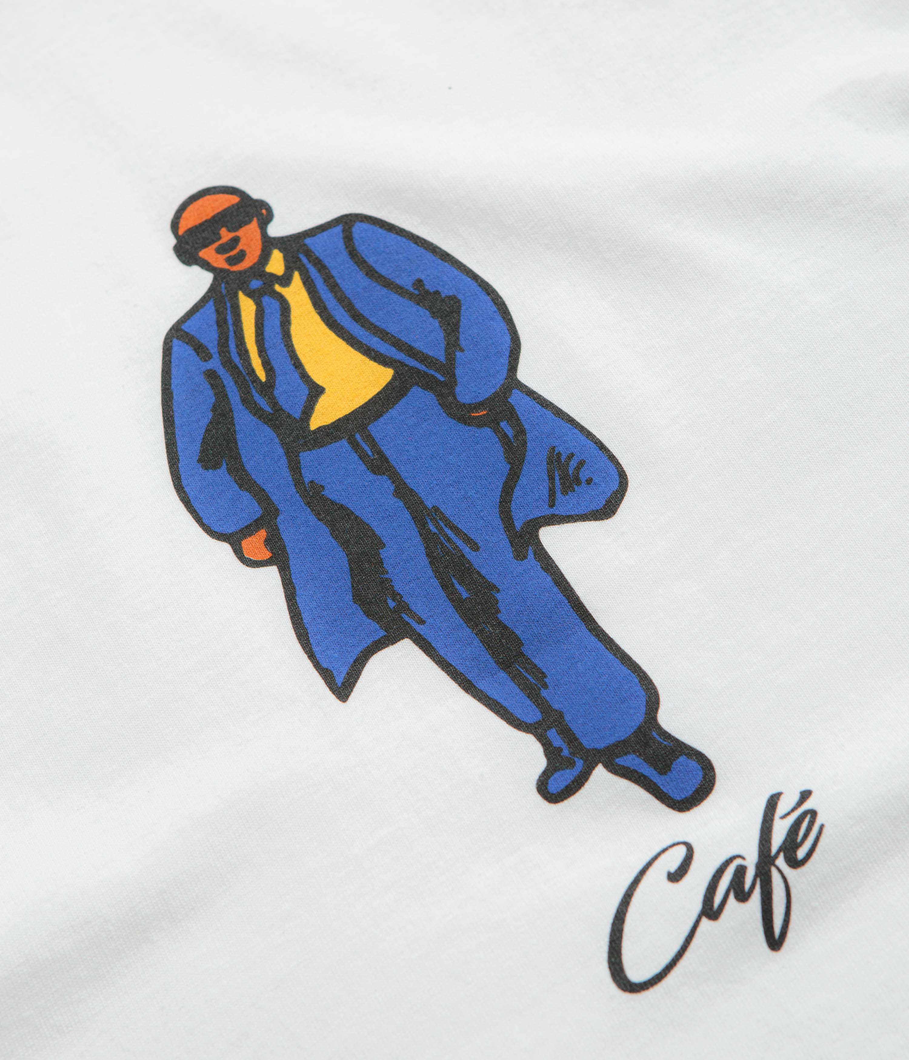 Skateboard Cafe Suited T-Shirt - White - Image 3