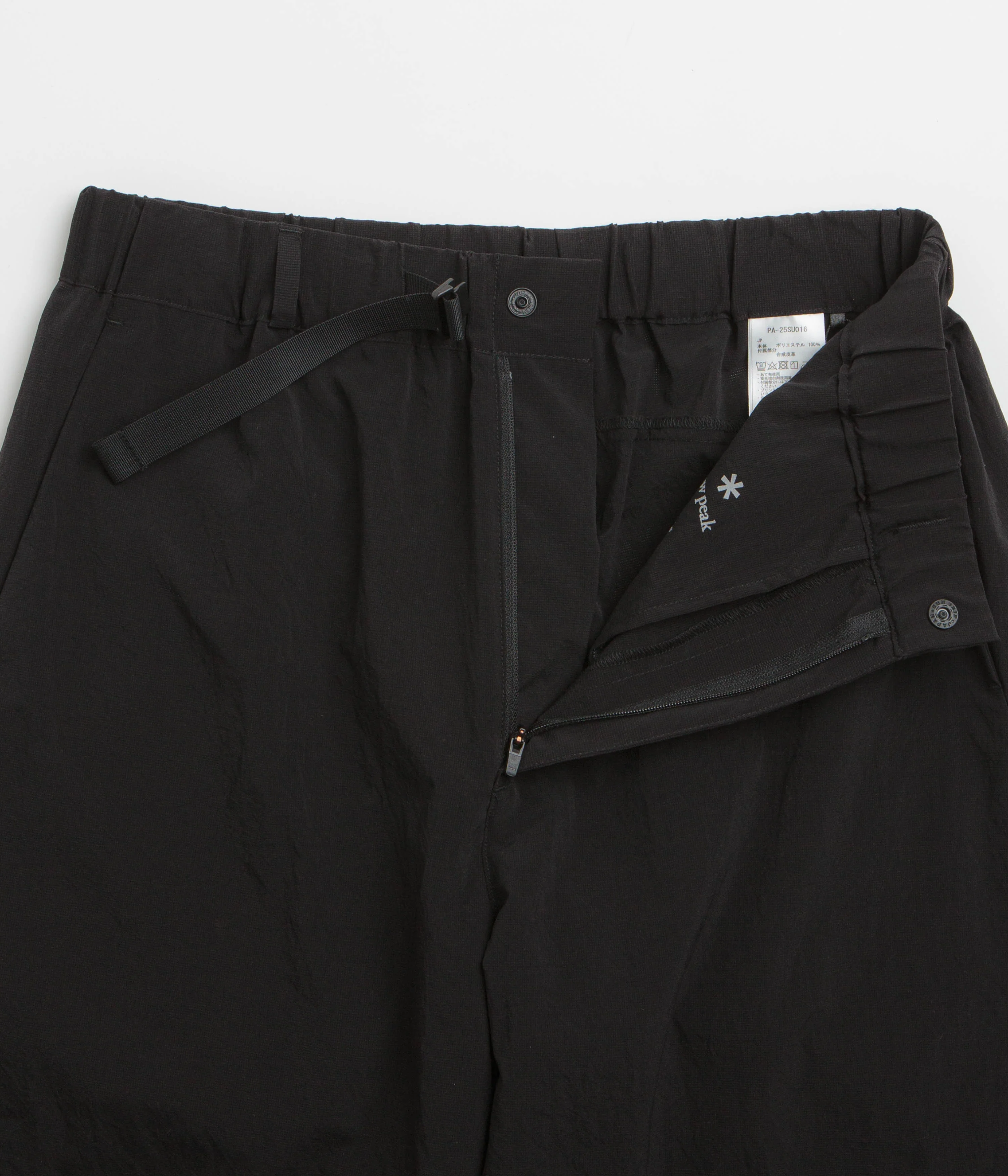 Snow Peak Breathable Quick Dry Pants - Black - Image 5