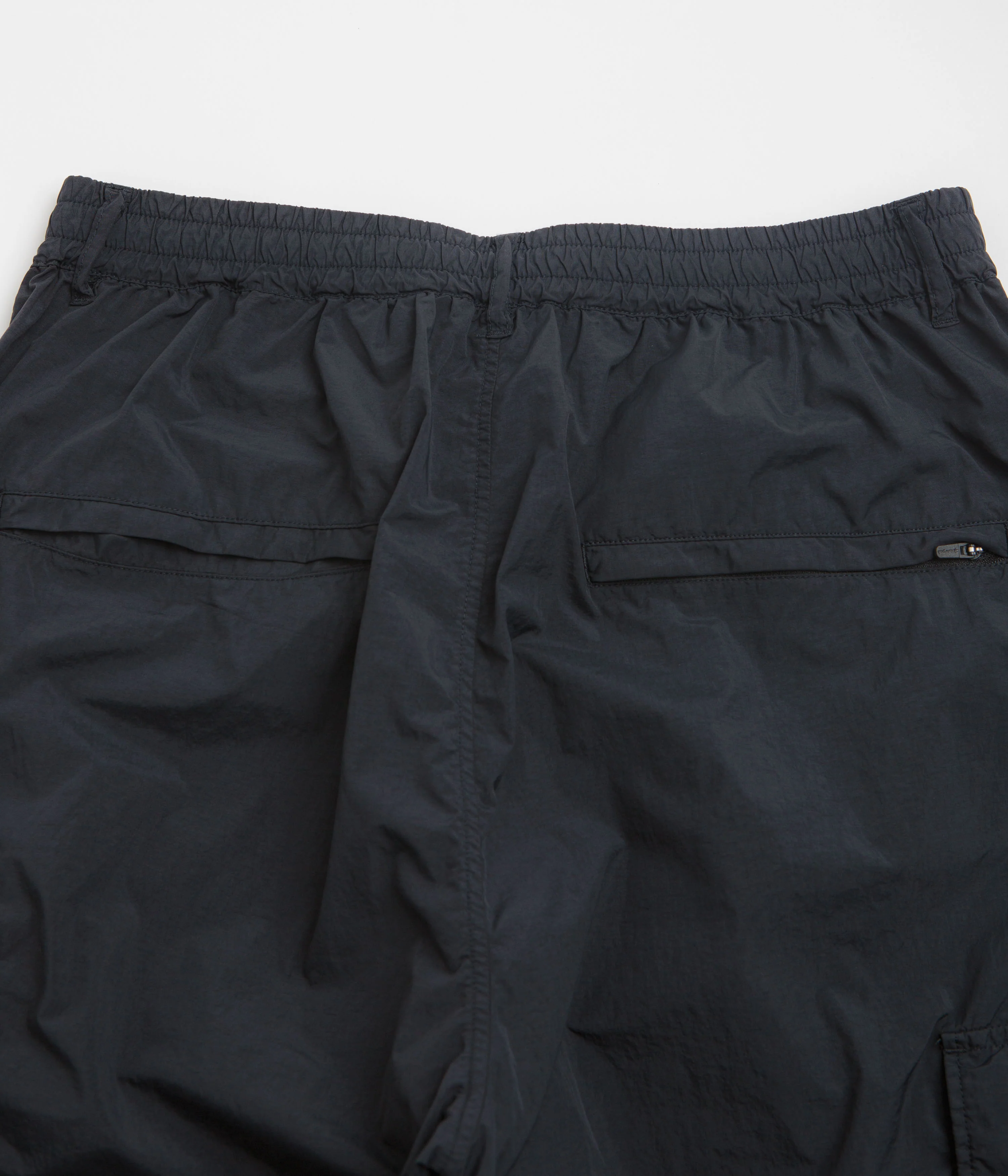 Snow Peak Garment Dyed Convertible Pants - Black - Image 9