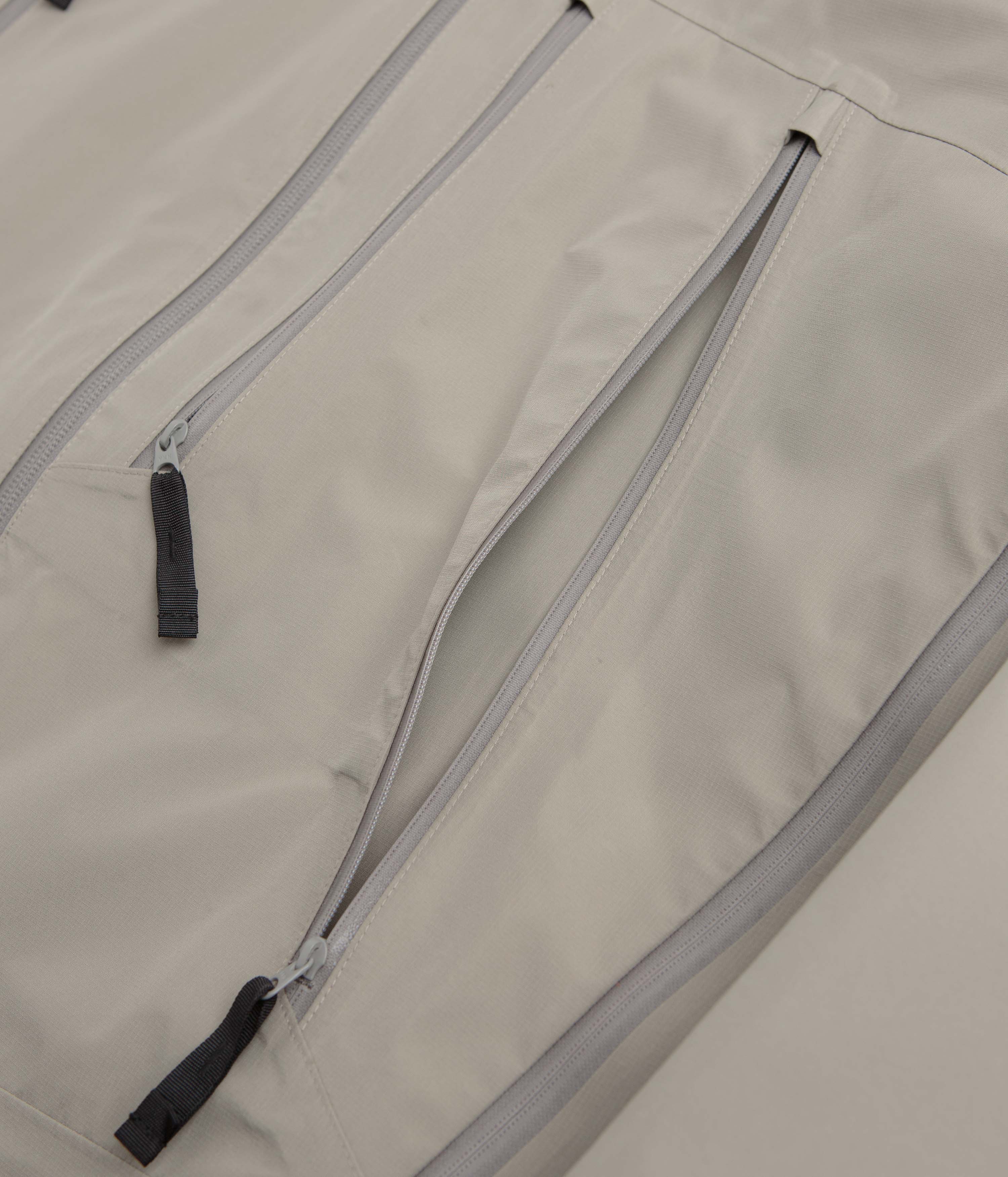 Snow Peak Gore-Tex Rain Jacket - Greige - Image 6