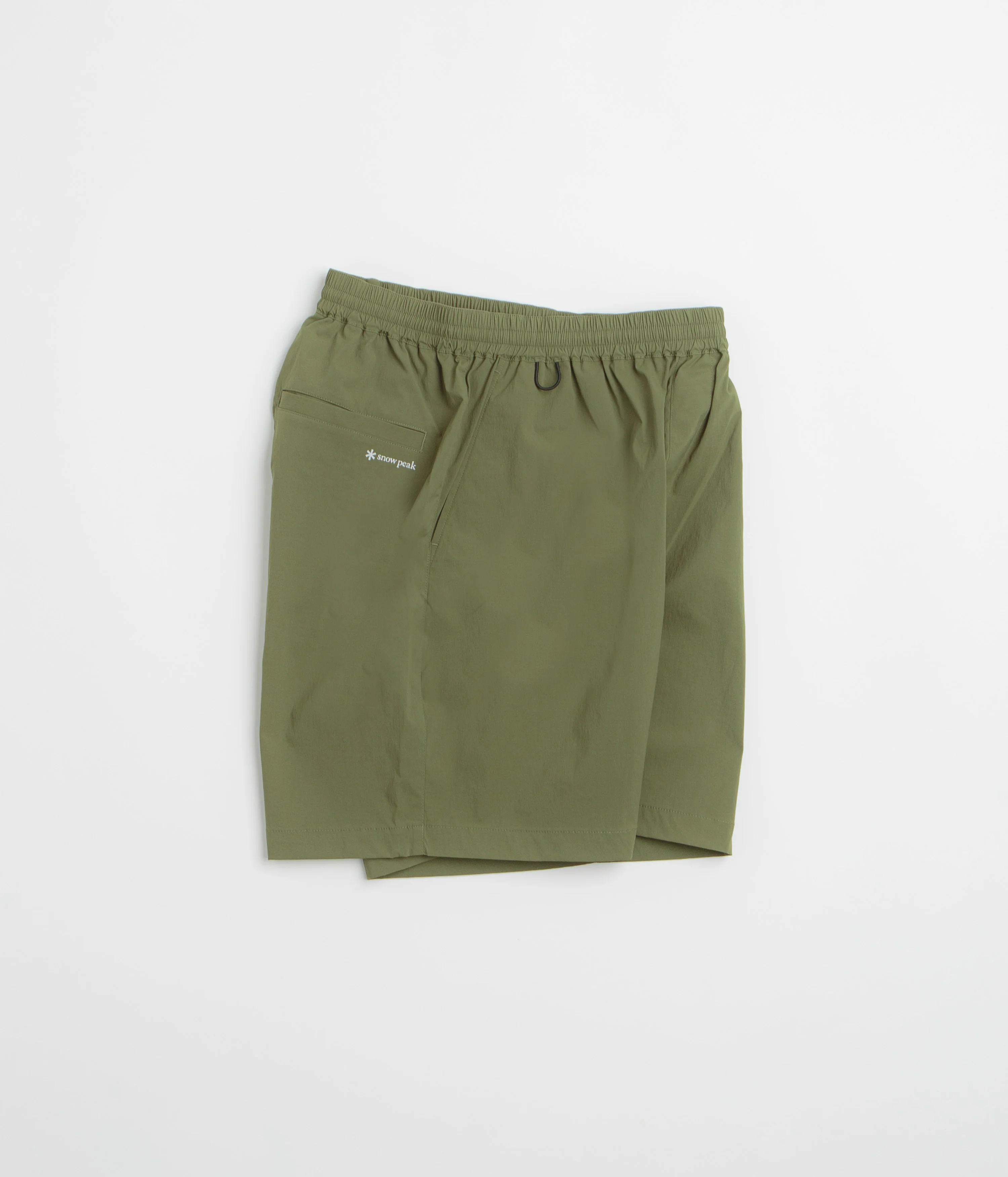 Snow Peak NSD Easy Shorts - Olive - Image 2
