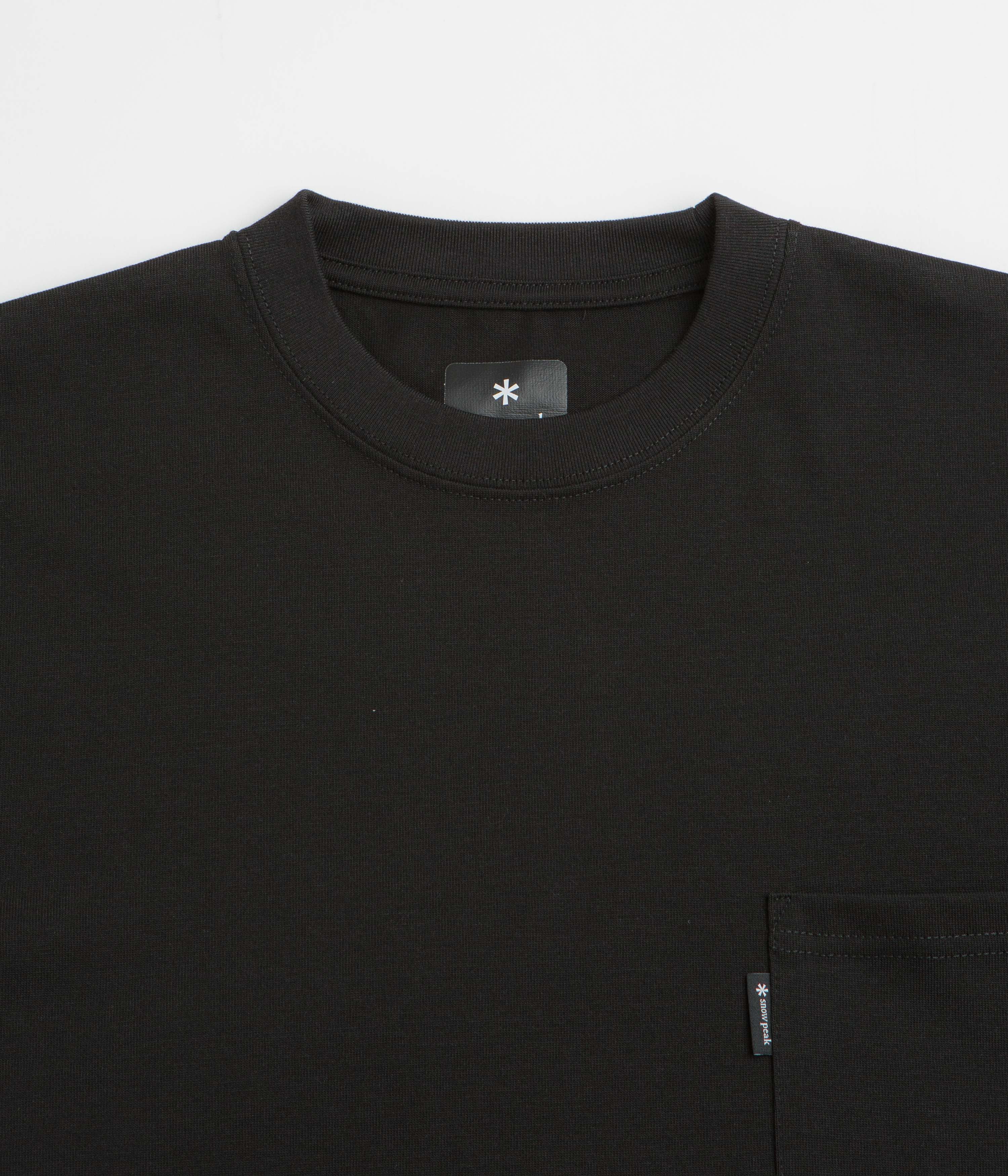 Snow Peak NSD Pocket T-Shirt - Black - Image 2