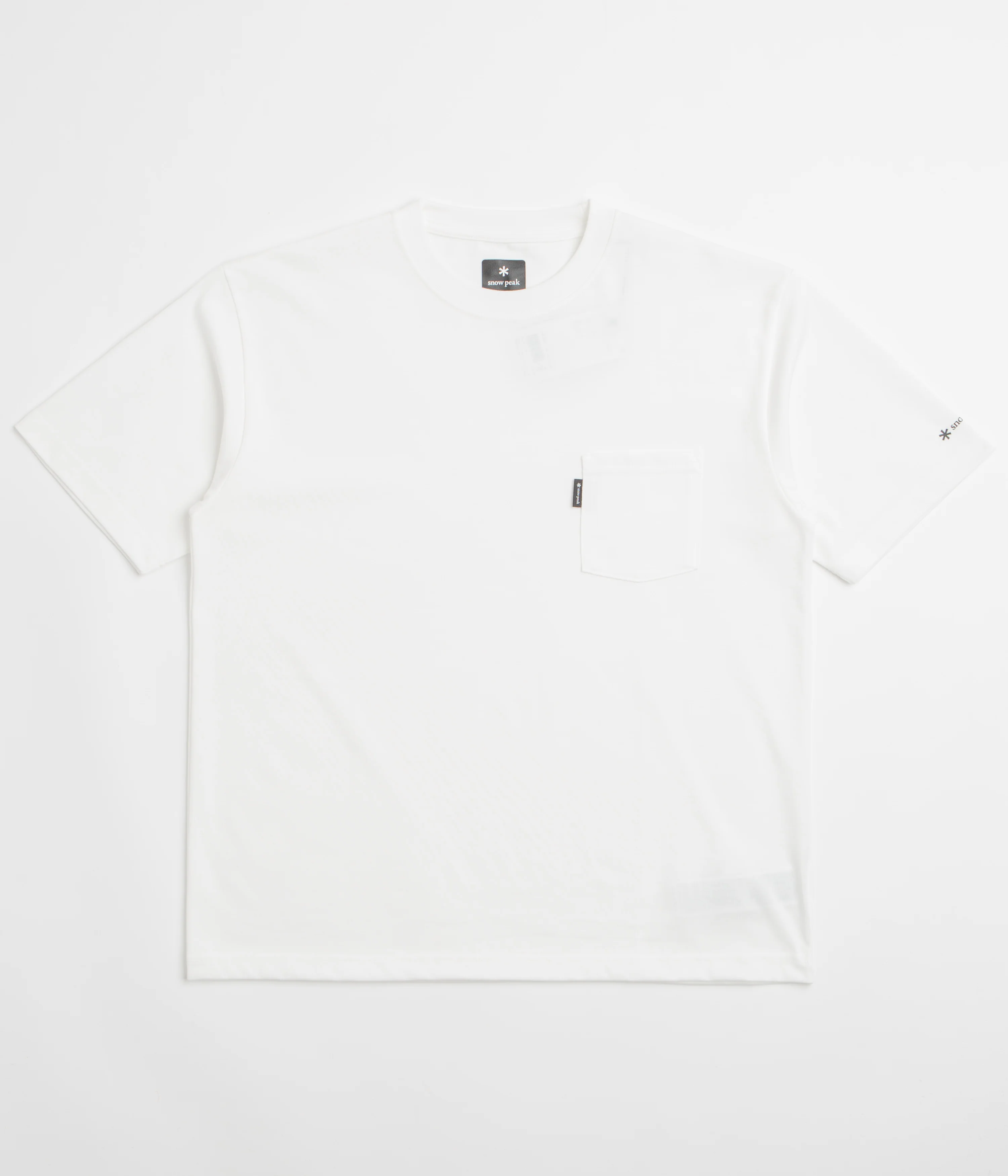 Snow Peak NSD Pocket T-Shirt - Off White