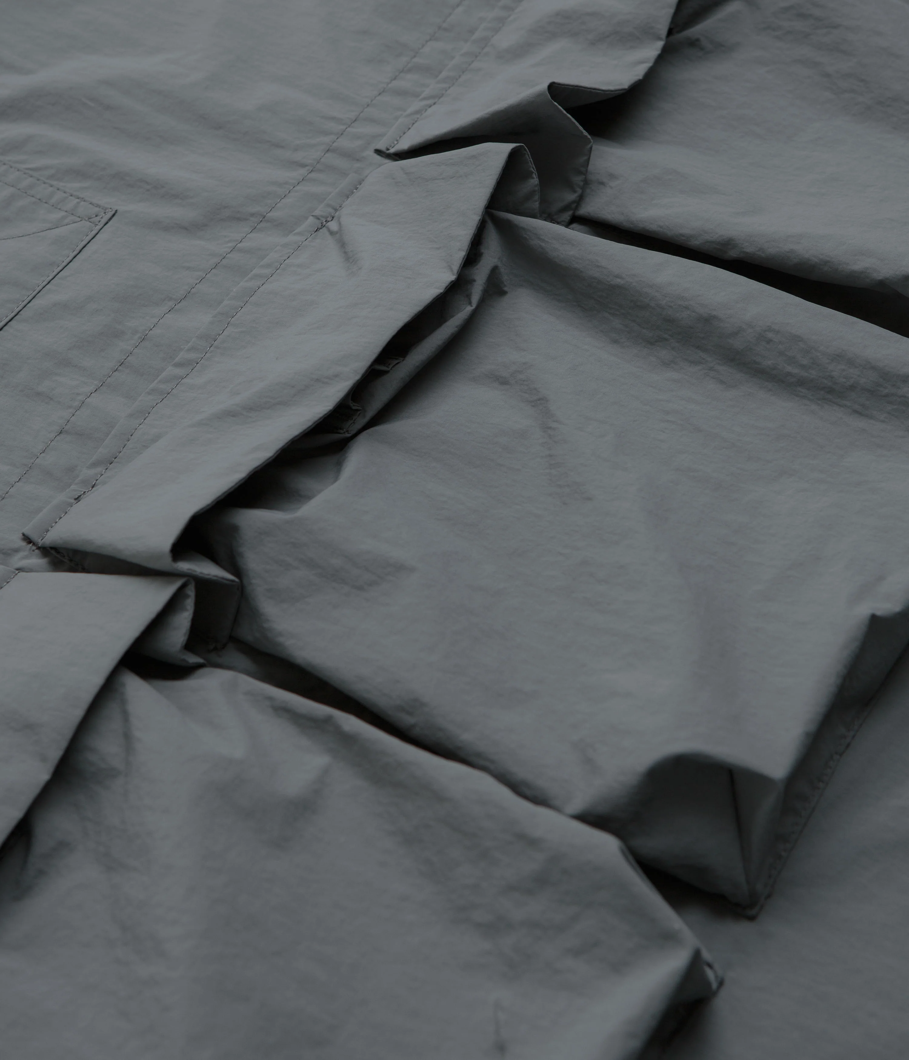 Snow Peak Nylon Tussah Anorak - Grey - Image 5