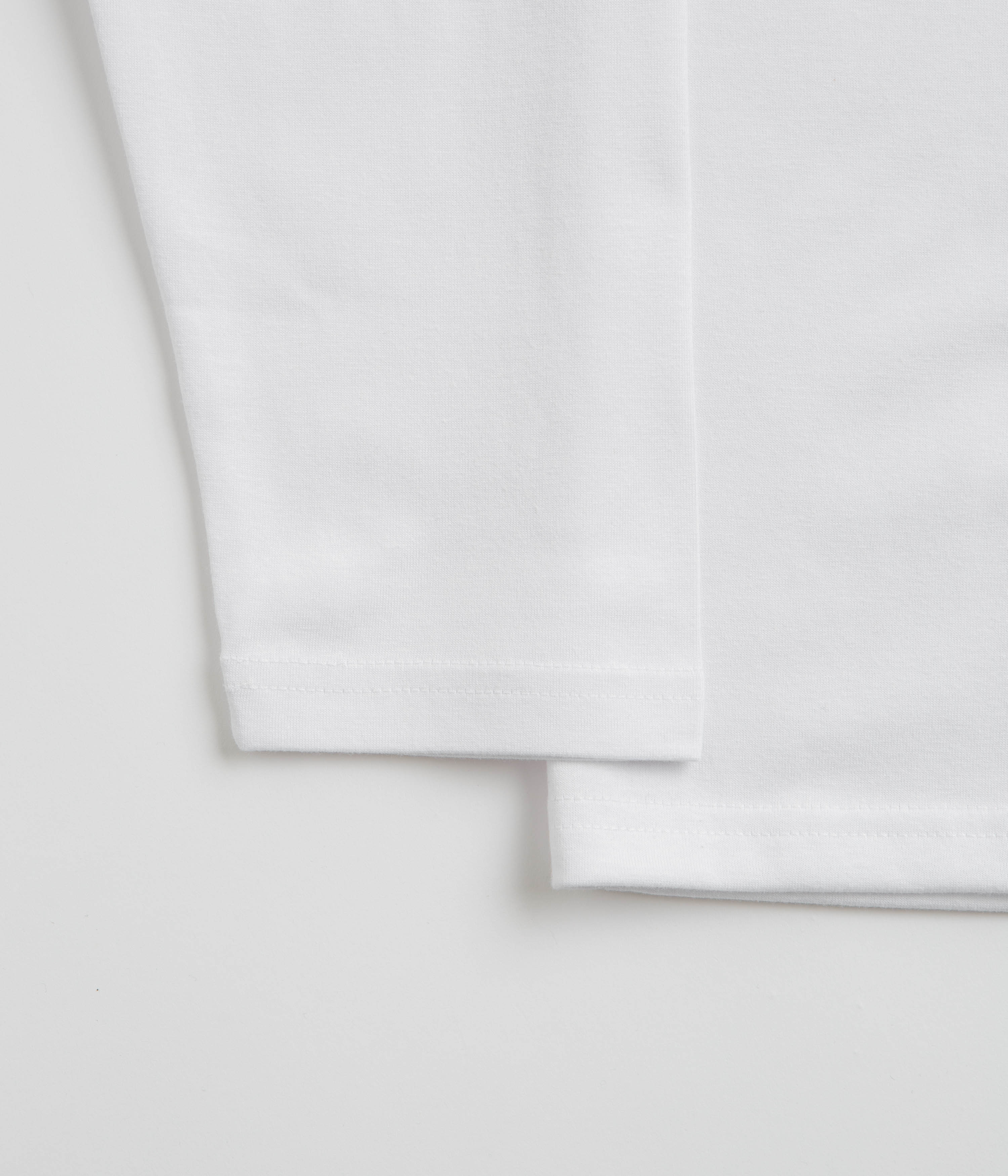 Snow Peak Onepoint Logo Long Sleeve T-Shirt - White - Image 2