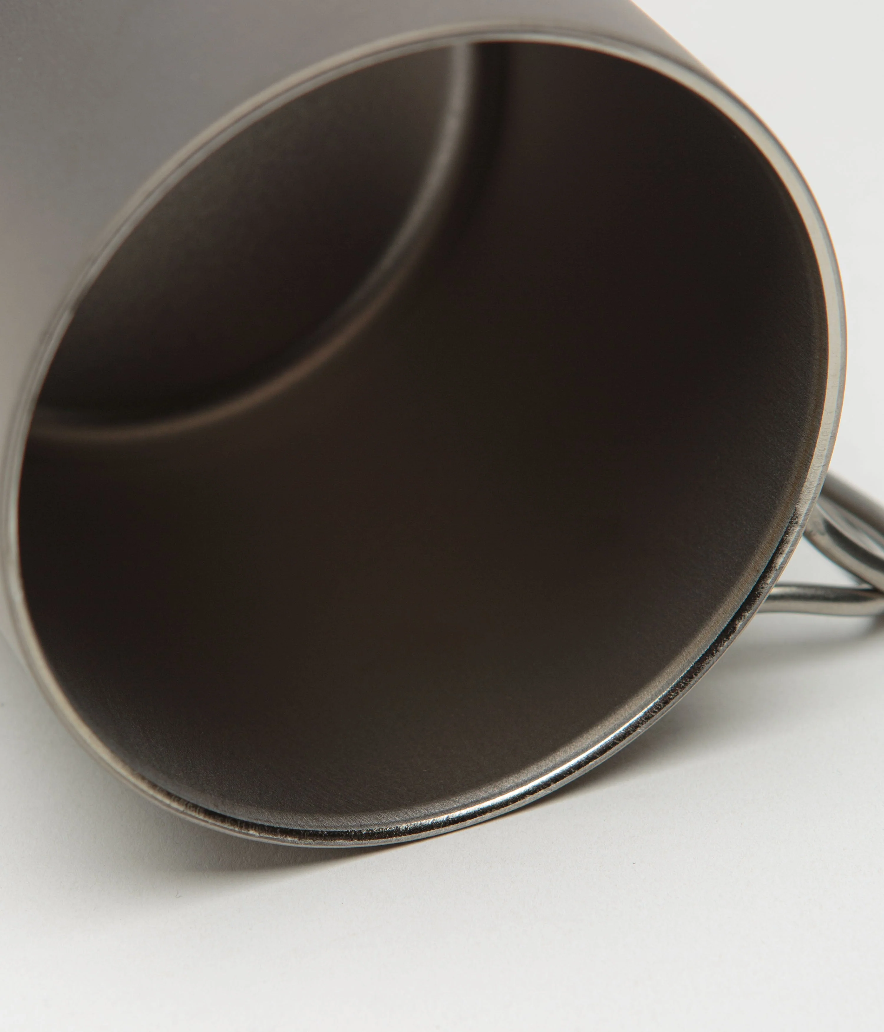 Snow Peak Recycled Titanium Double Wall 450ml Mug - Silver - Image 3