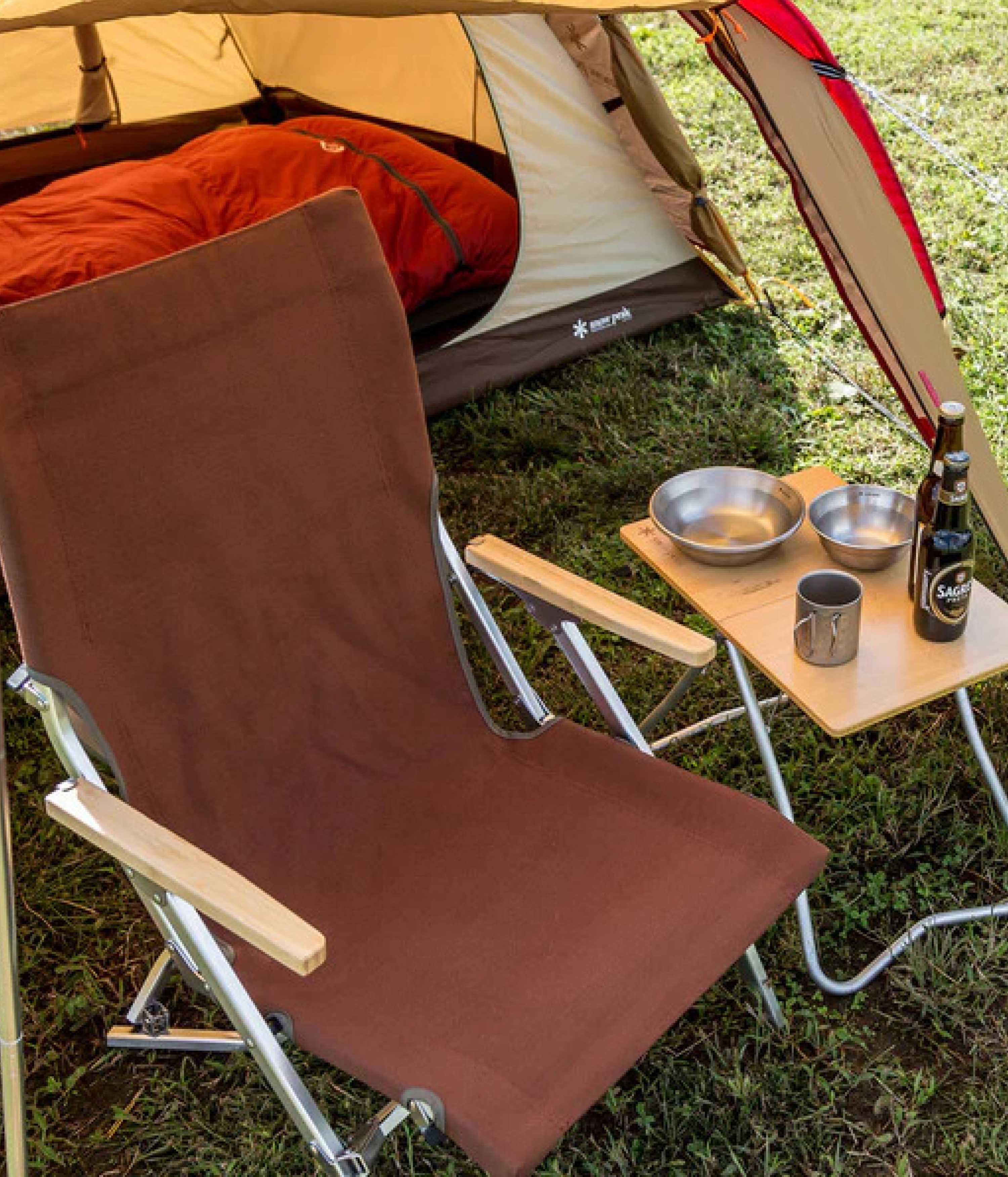 Snow Peak Small Amenity Dome Tent - Brown - Image 3