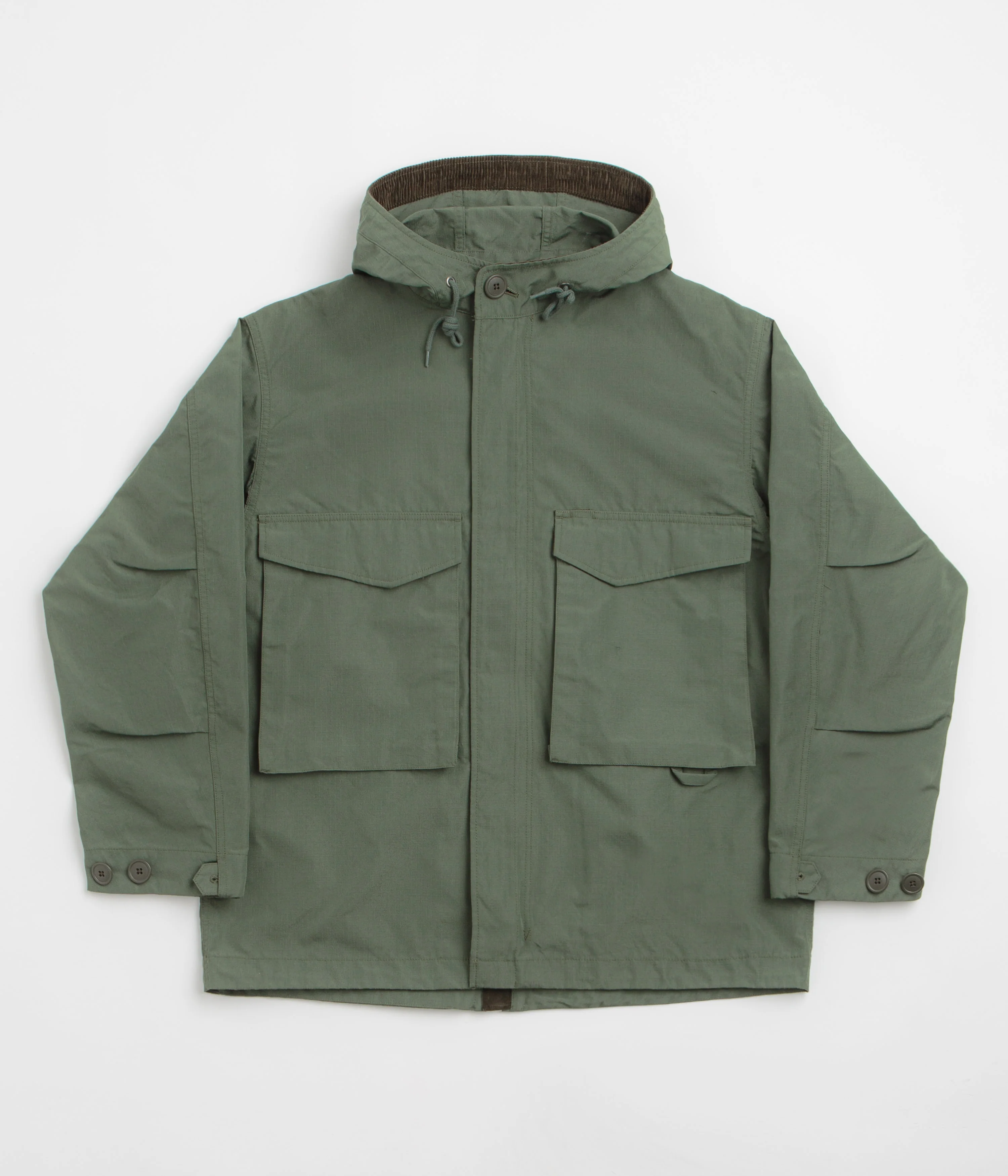 Snow Peak Takibi Ripstop Adjustable Jacket - Olive