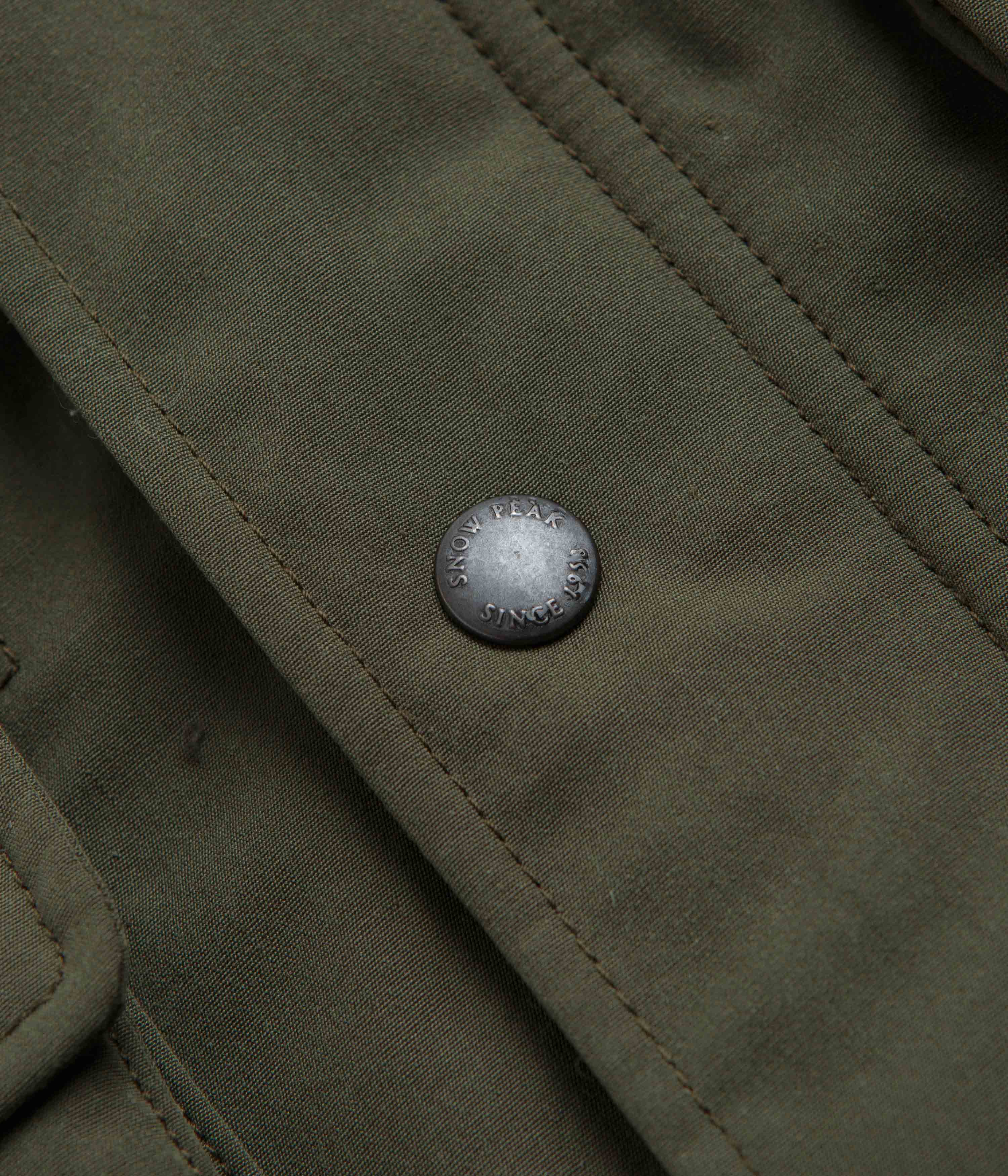 Snow Peak Takibi Weather Padded Coat - Olive - Image 6