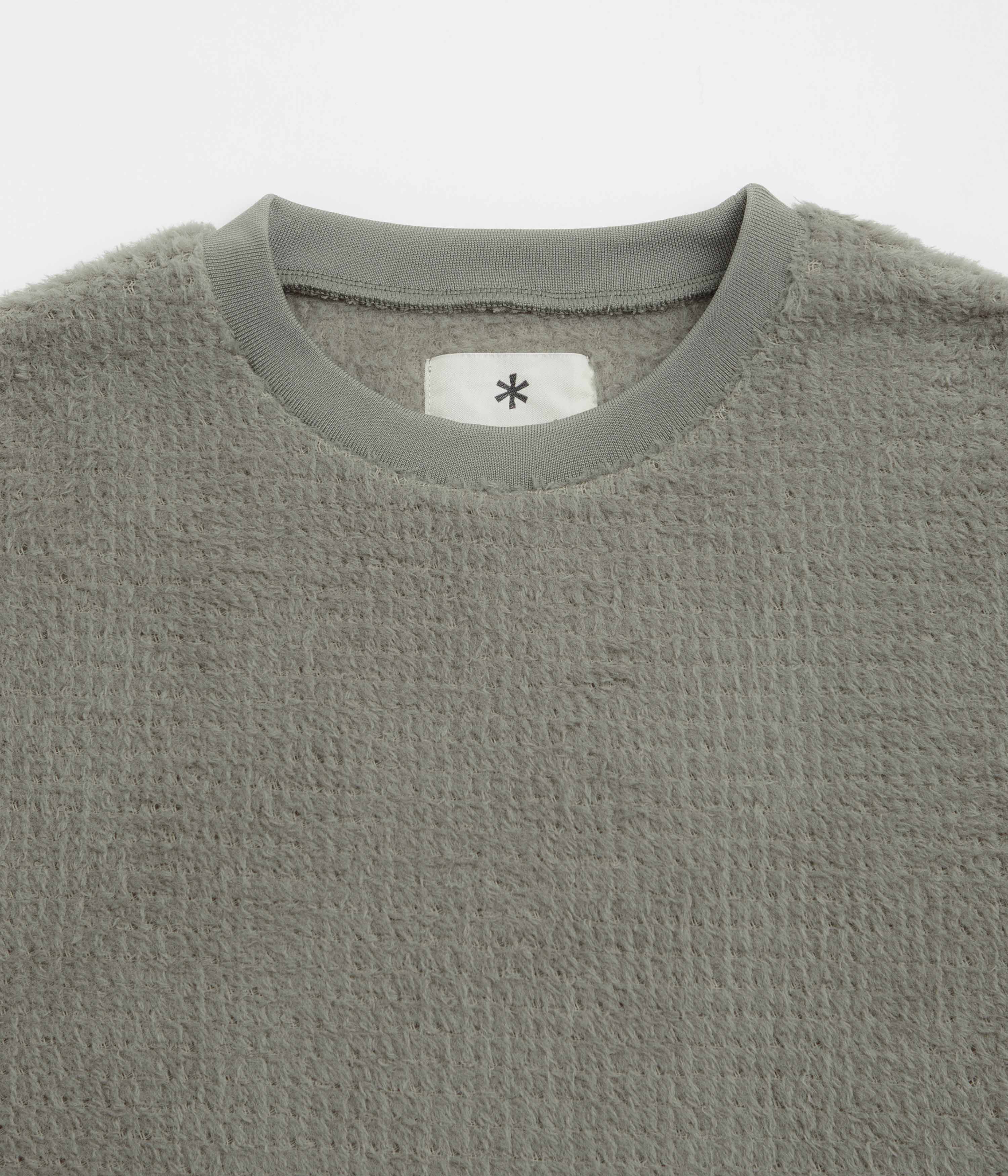 Snow Peak Thermo Control Sweatshirt - Grey - Image 4