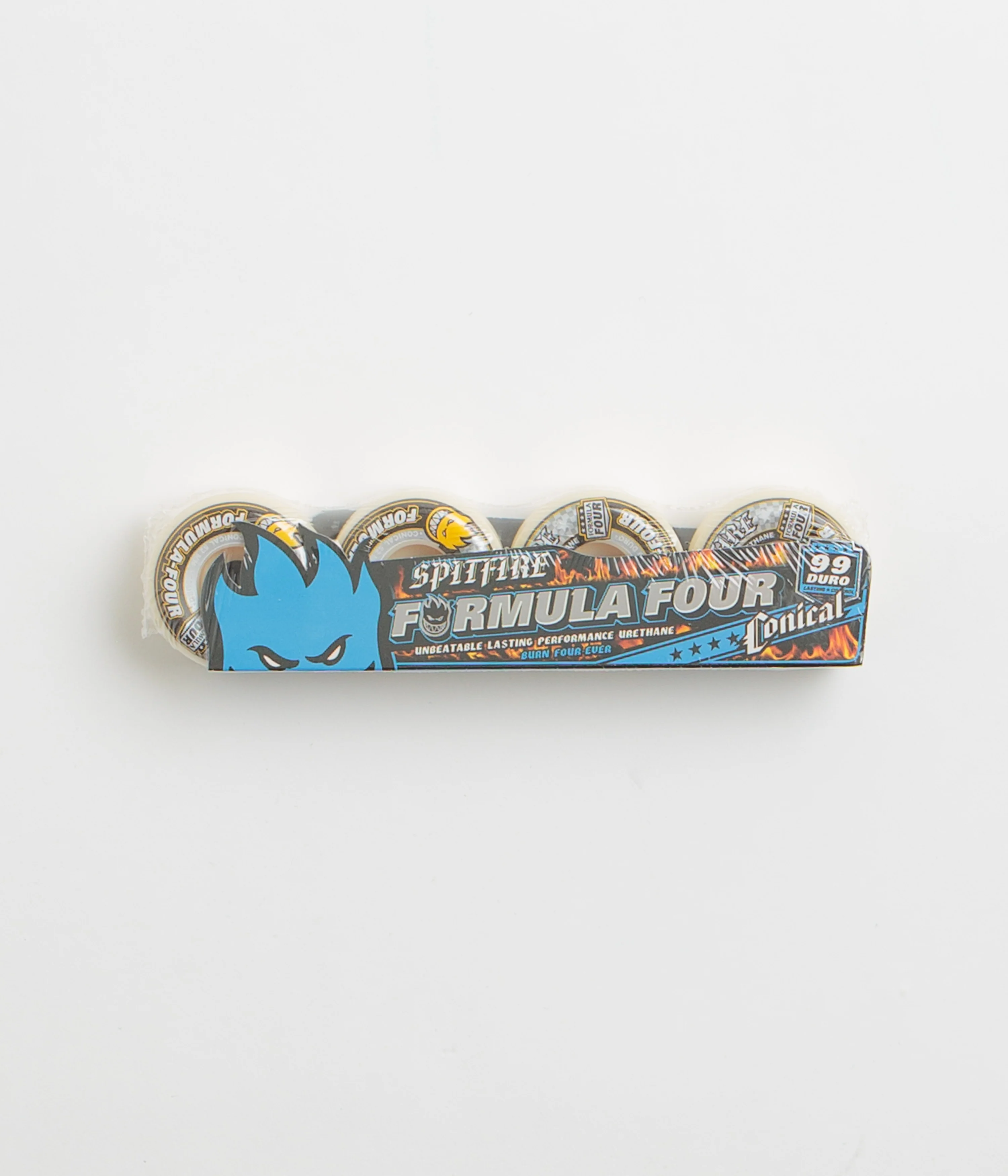 Spitfire Formula Four Conical 99DU Wheels - Natural - 52mm