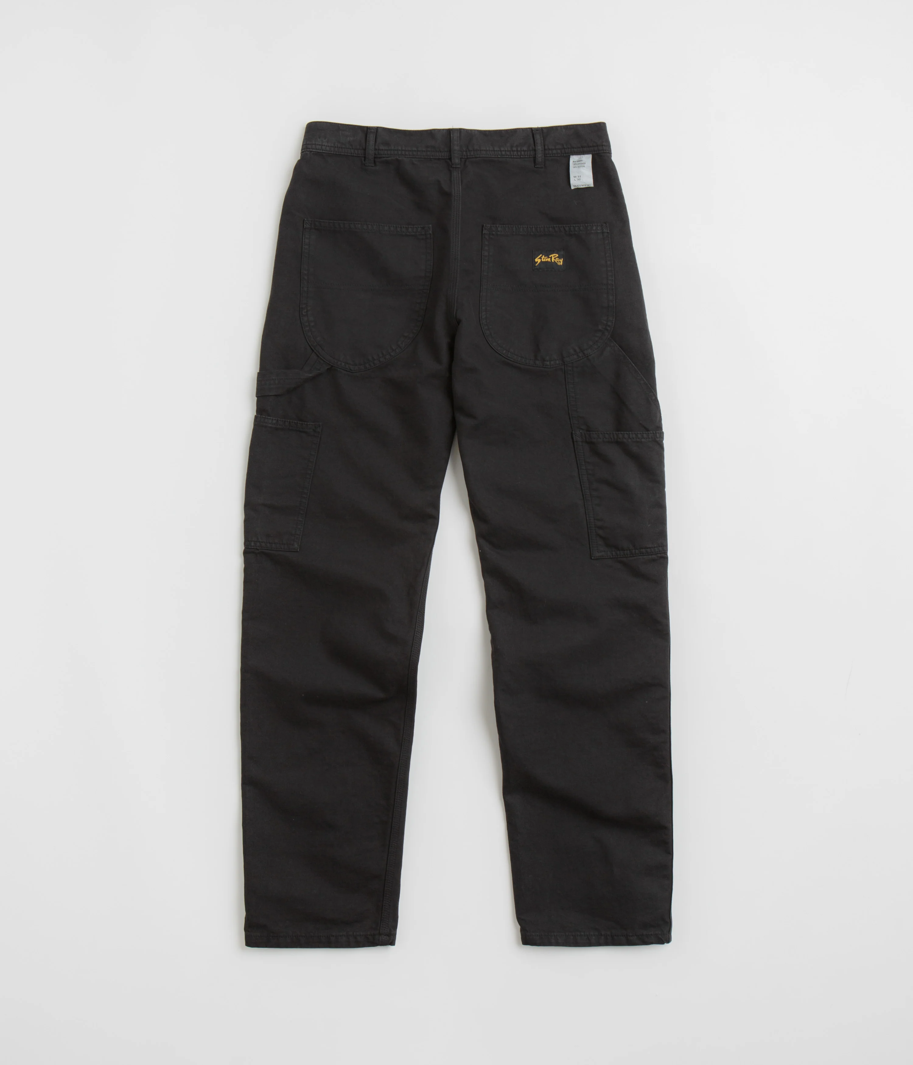 Stan Ray 80's Painter Pants - Black Twill - Image 3