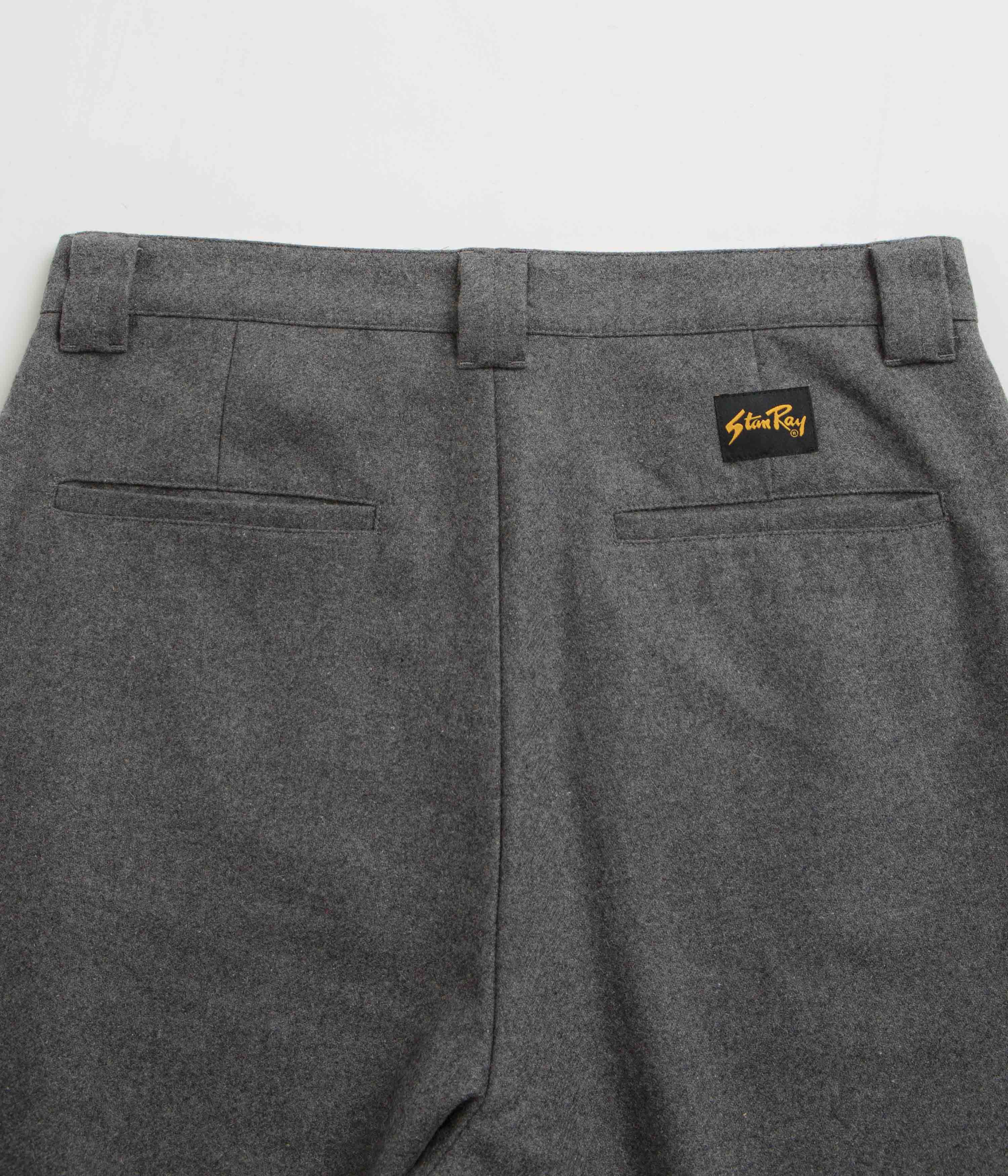 Stan Ray A Pants - Charcoal Wool - Image 6