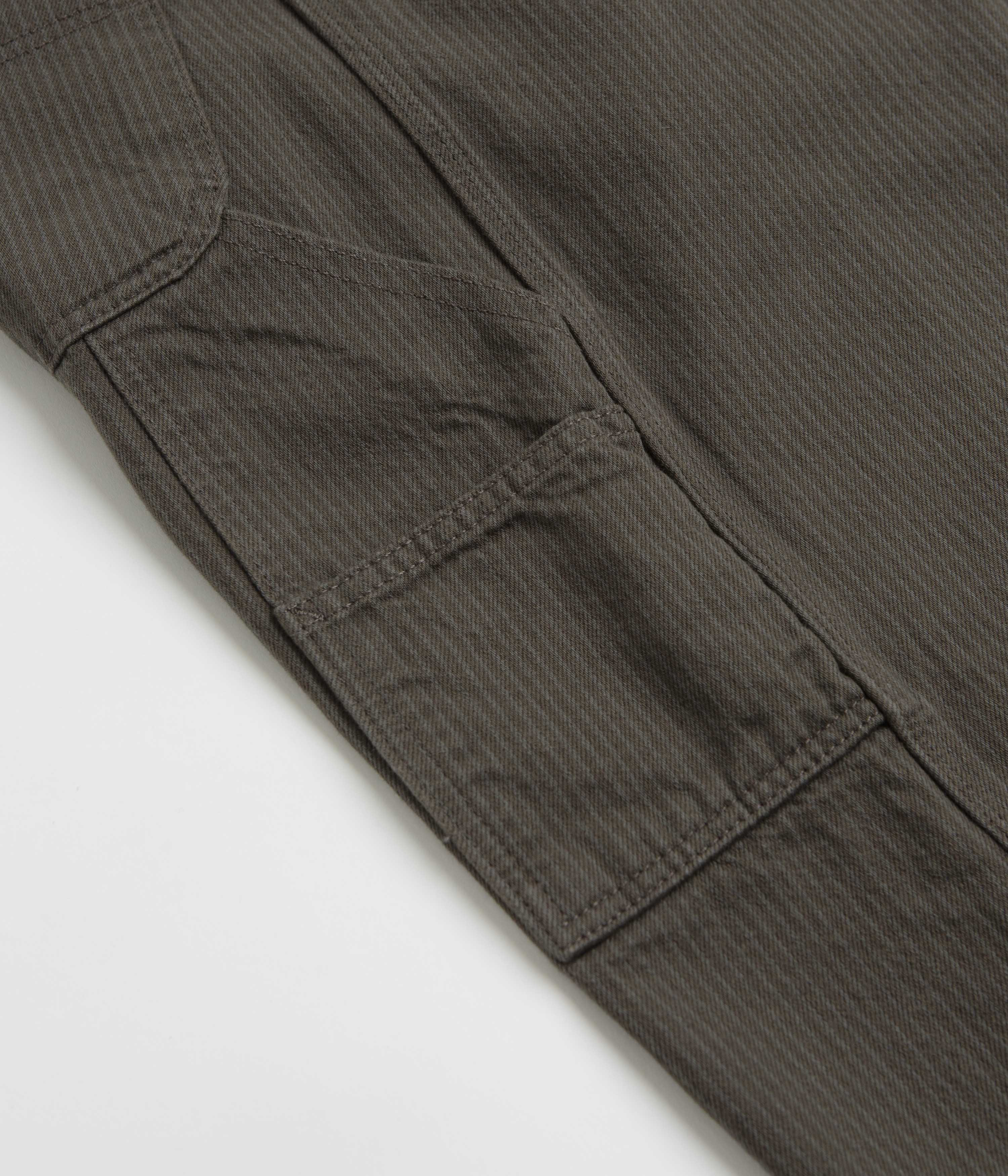 Stan Ray Big Job Painter Pants - Overdyed Black Hickory - Image 7