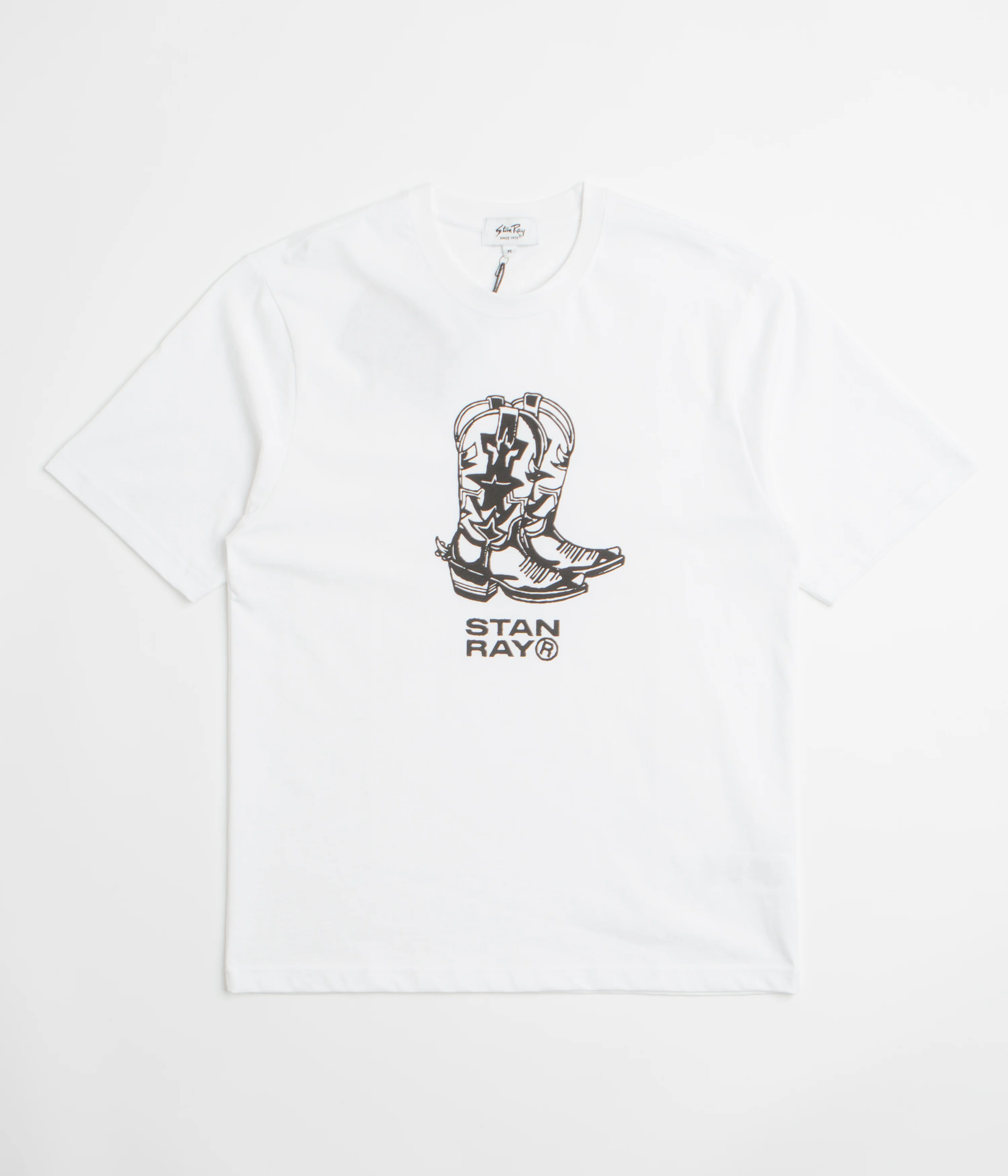 Stan Ray Boots T-Shirt - White
