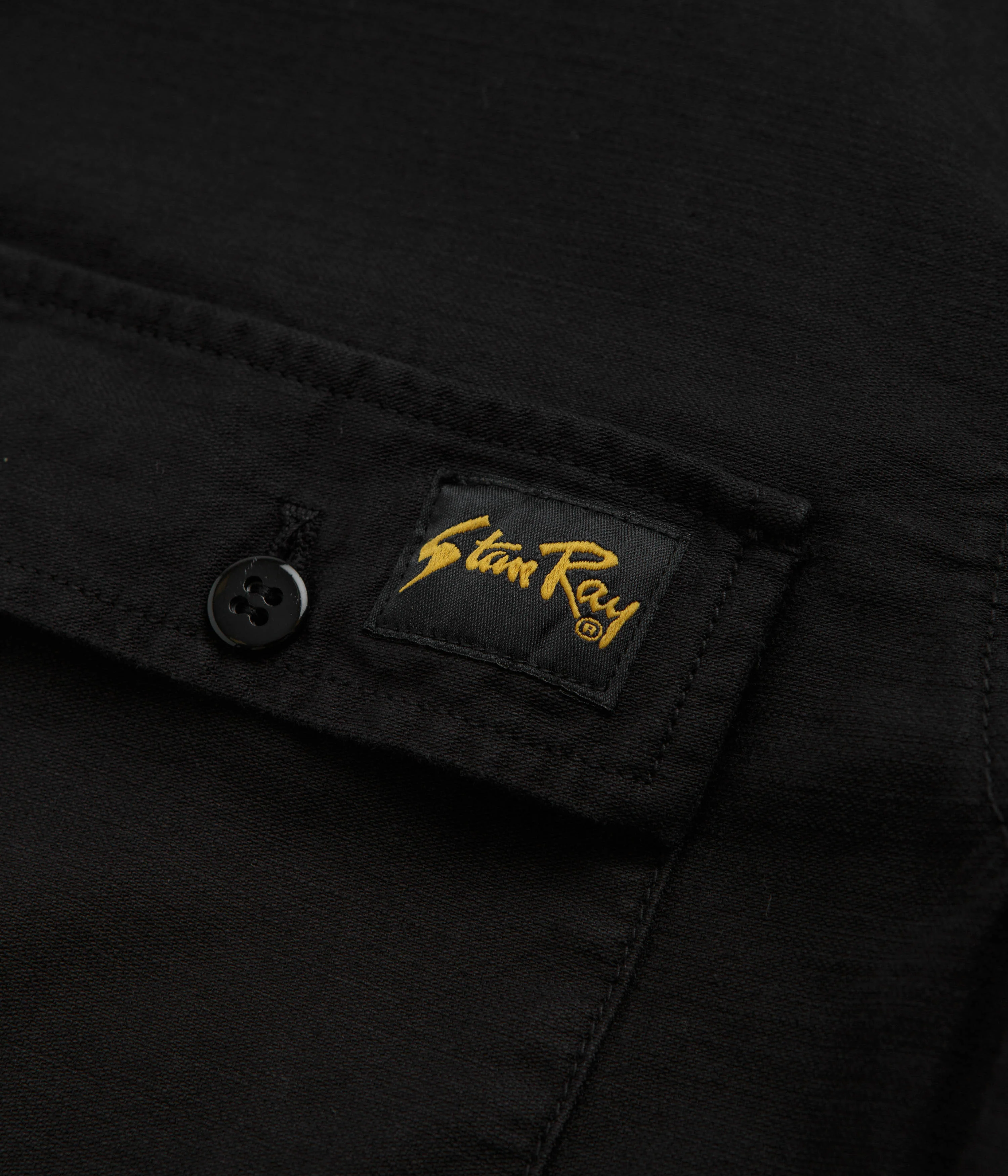 Stan Ray CPO Shirt - Black Sateen - Image 3