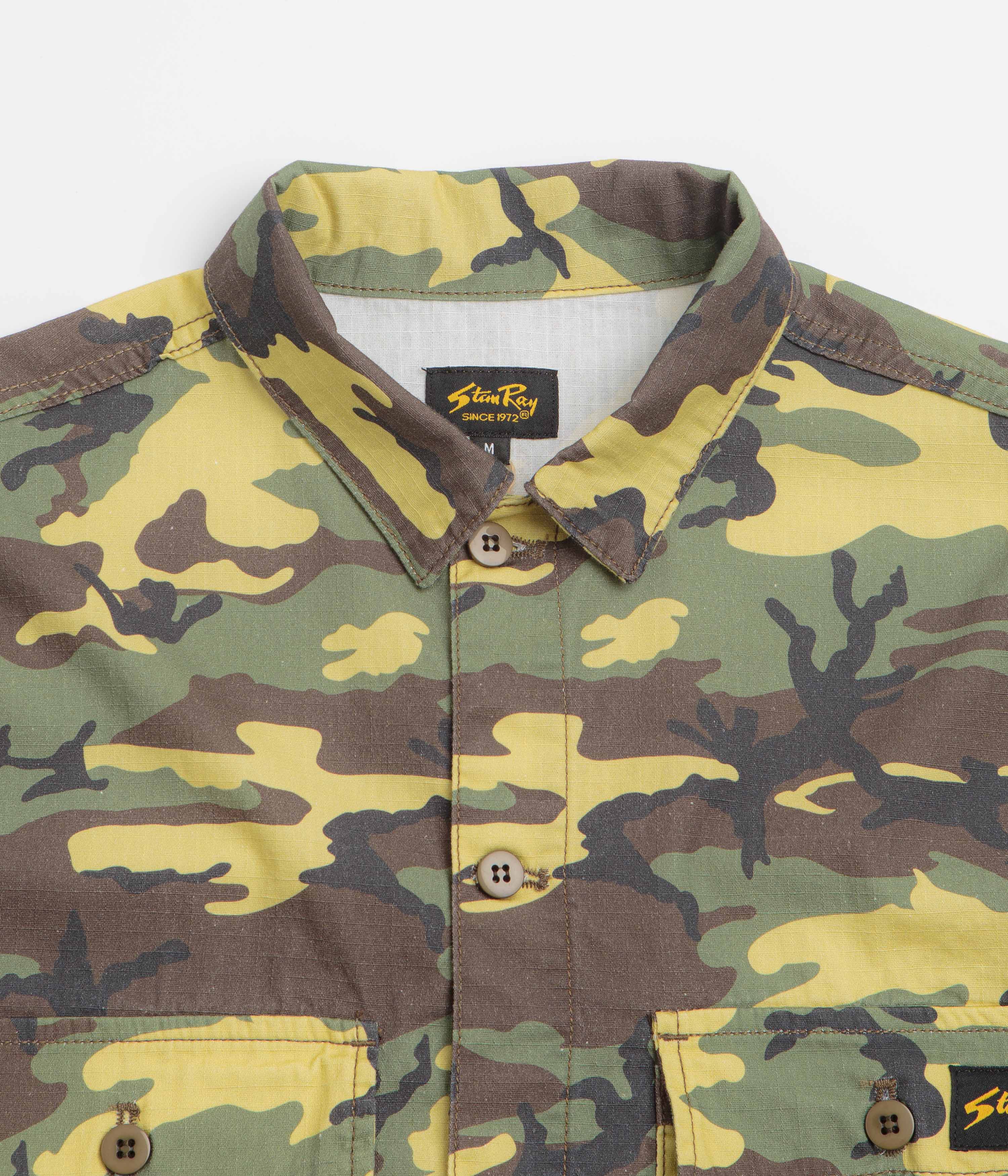 Stan Ray CPO Shirt - Woodland DPM Ripstop - Image 2