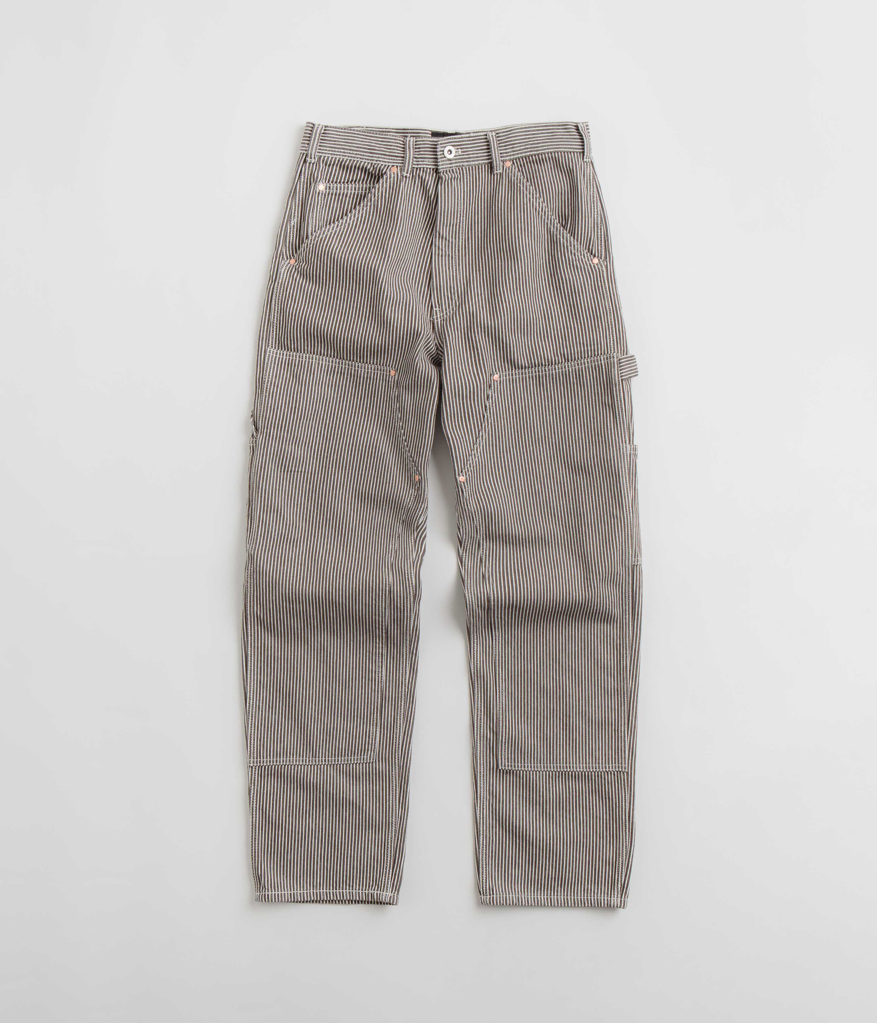 Stan Ray Double Knee Pants - Black Stone Hickory