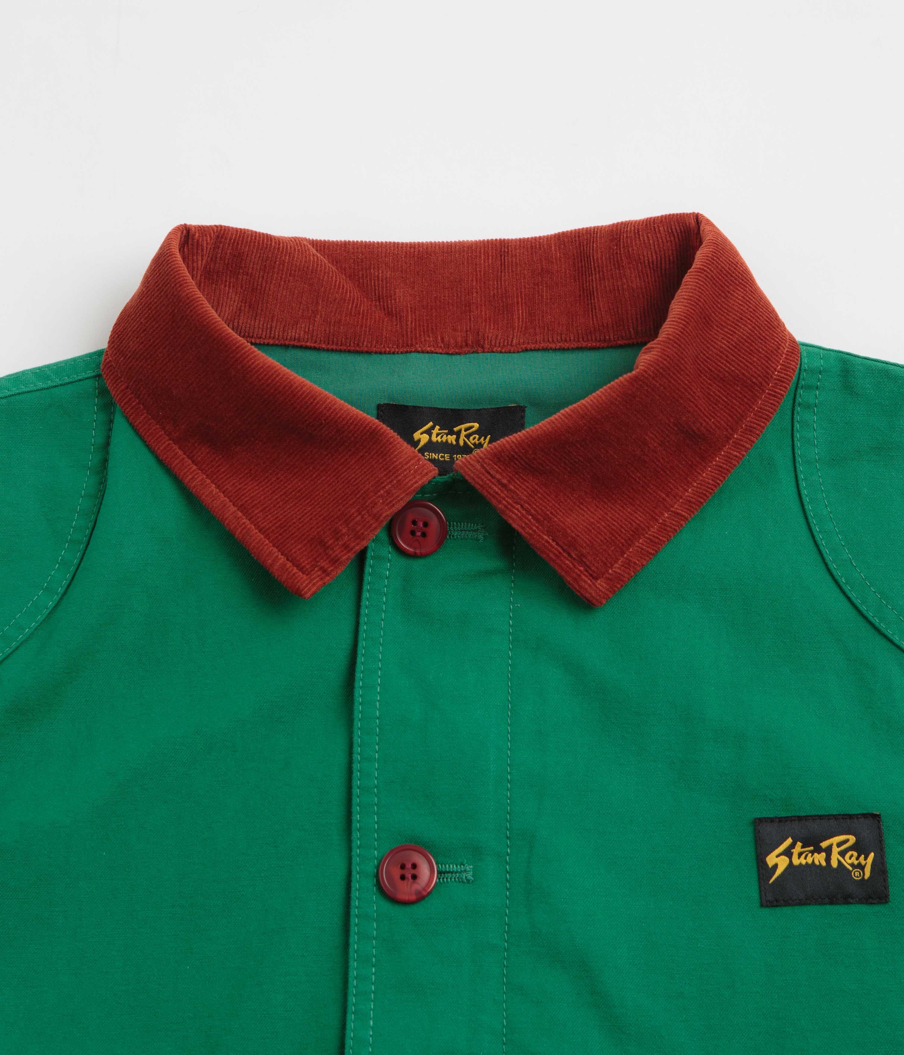 Stan Ray Hunters Jacket - Racing Green Half Panama - Image 2