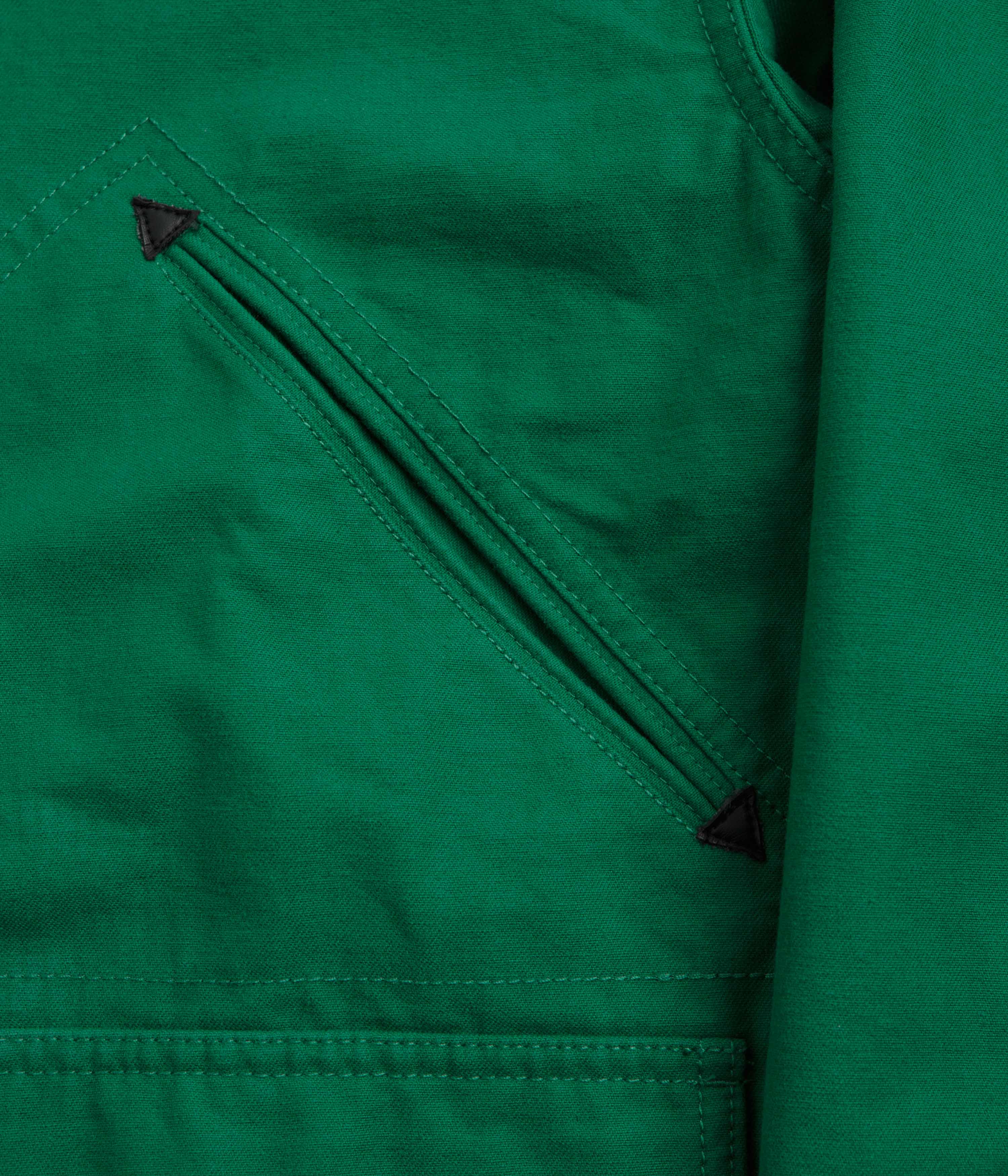 Stan Ray Hunters Jacket - Racing Green Half Panama - Image 4