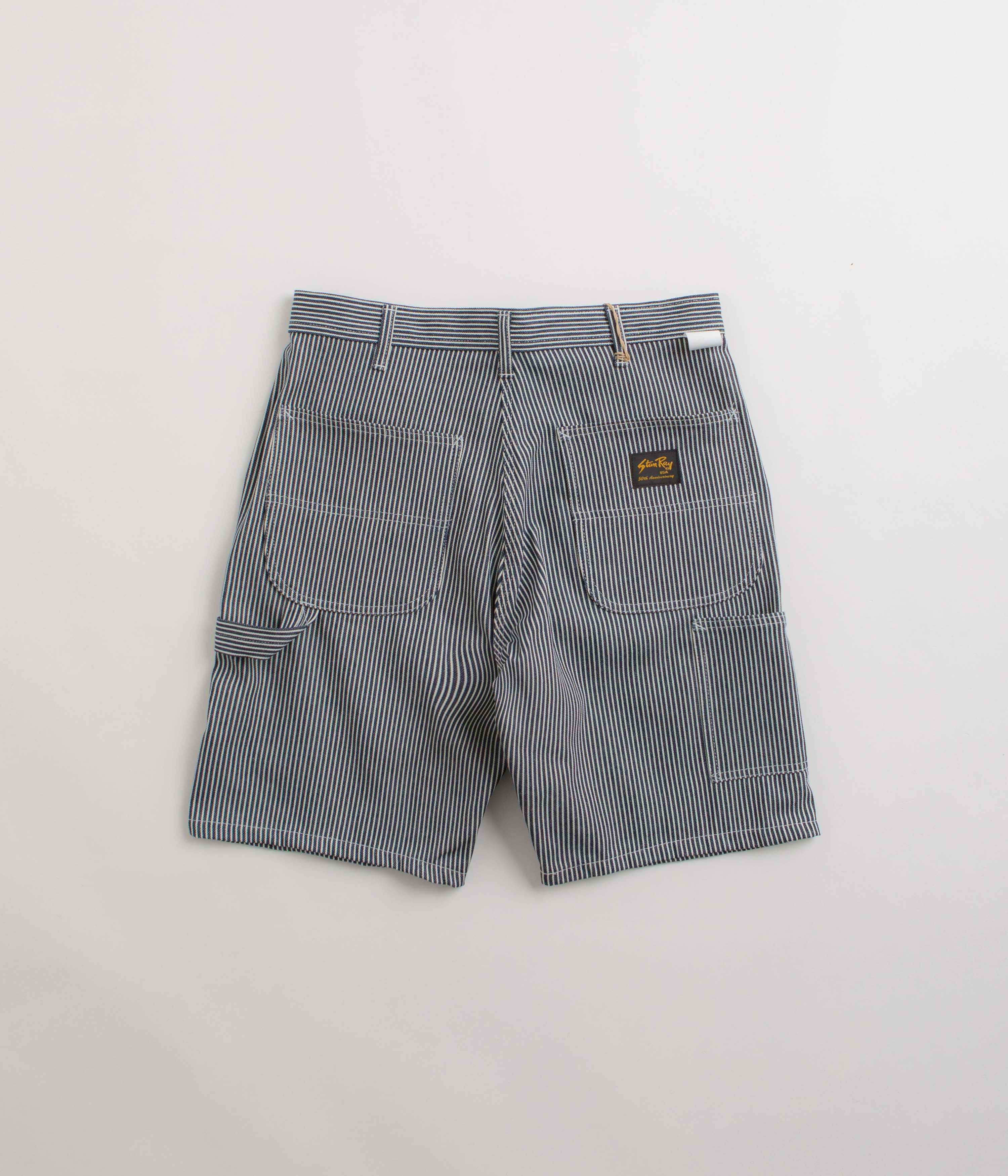 Stan Ray Painter Shorts - Hickory Stripe - Image 3
