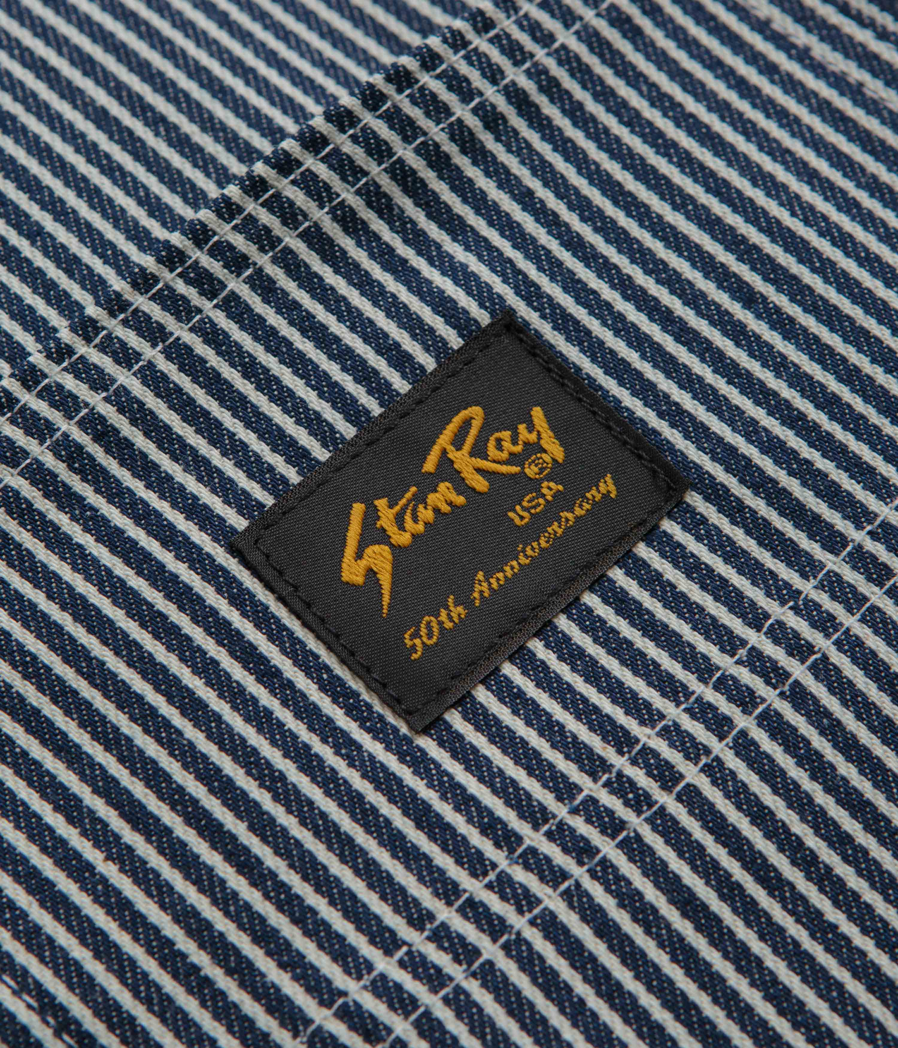 Stan Ray Painter Shorts - Hickory Stripe - Image 8