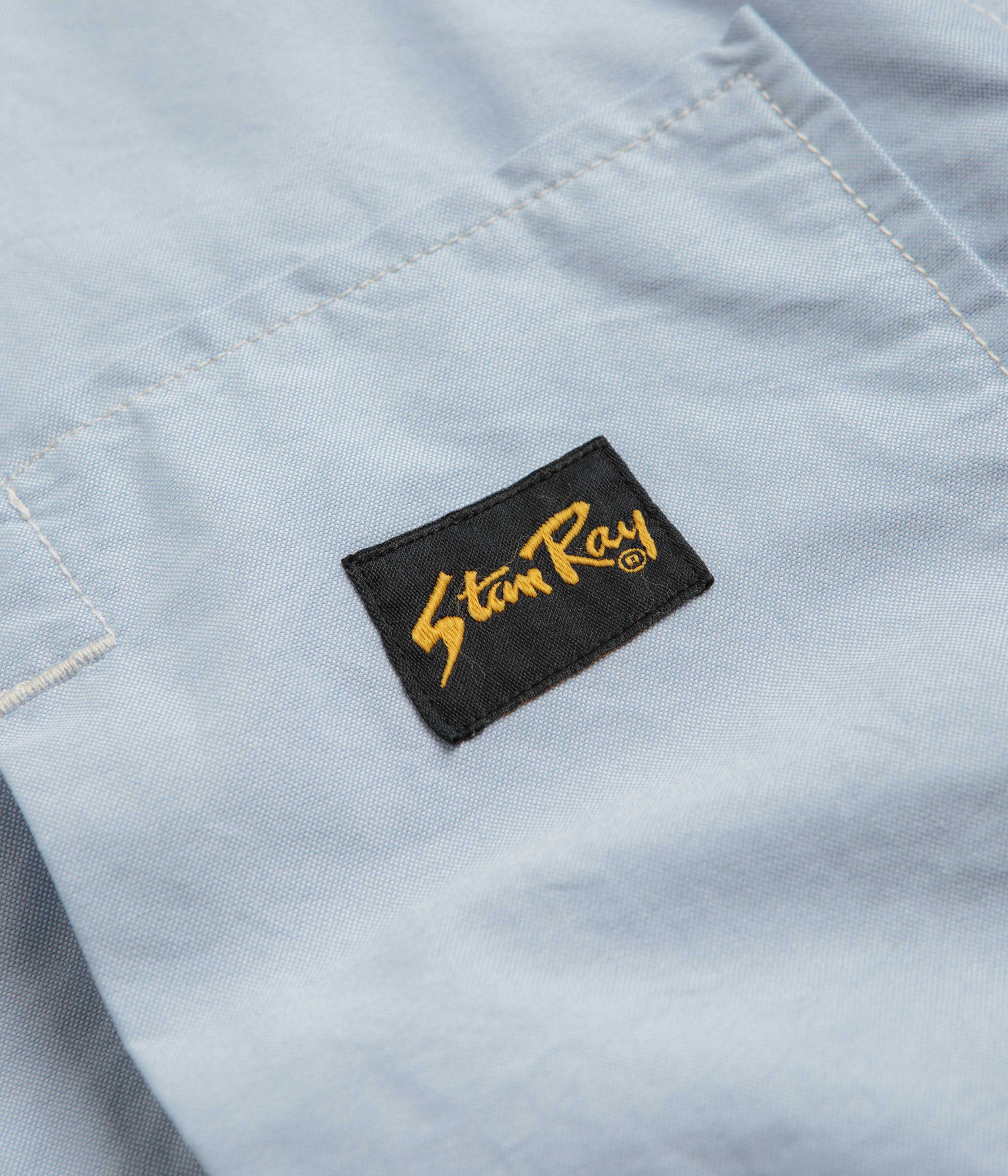 Stan Ray Painters Pop Over Shirt - Washed Chambray - Image 3
