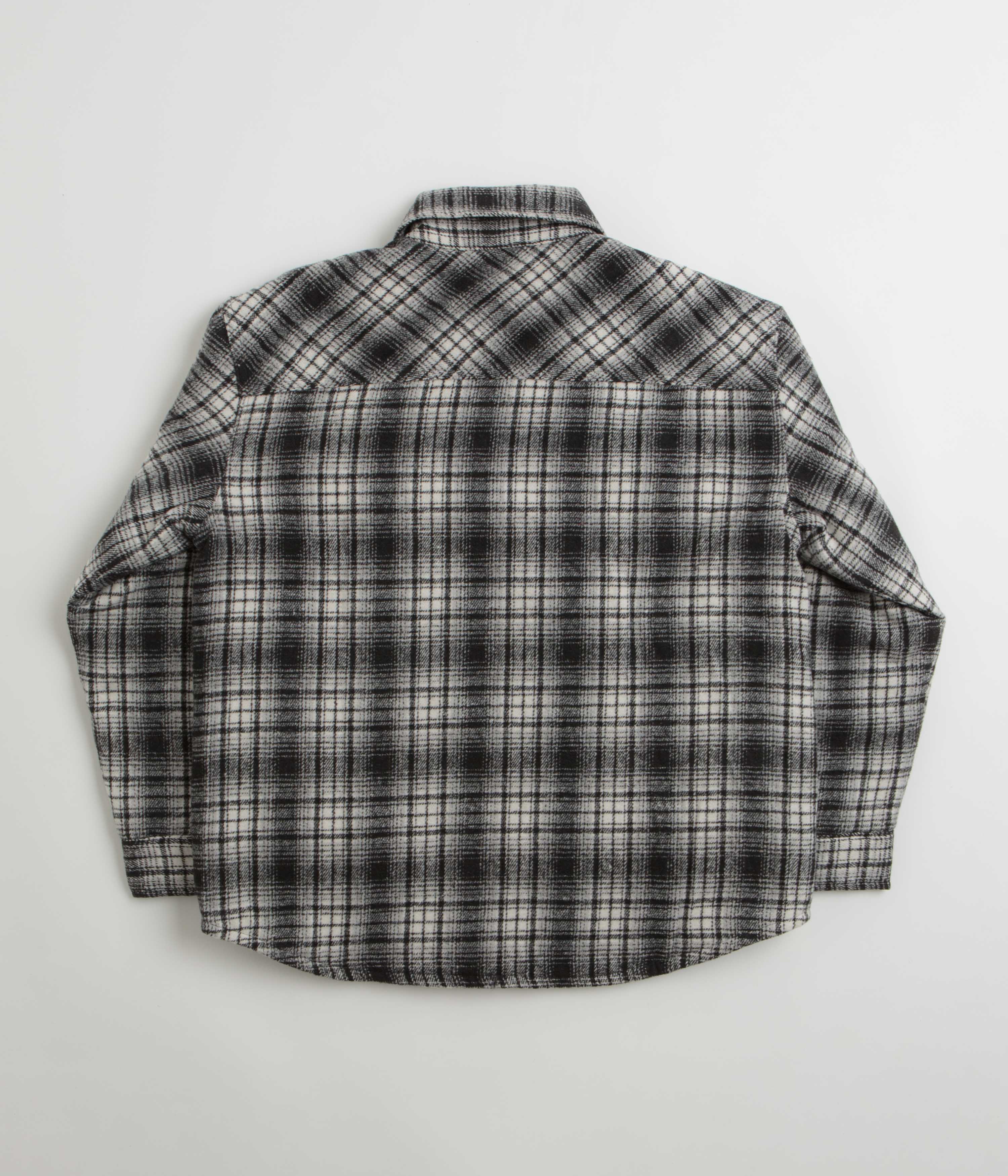 Stan Ray Quilted Plaid Overshirt - Blue - Image 3